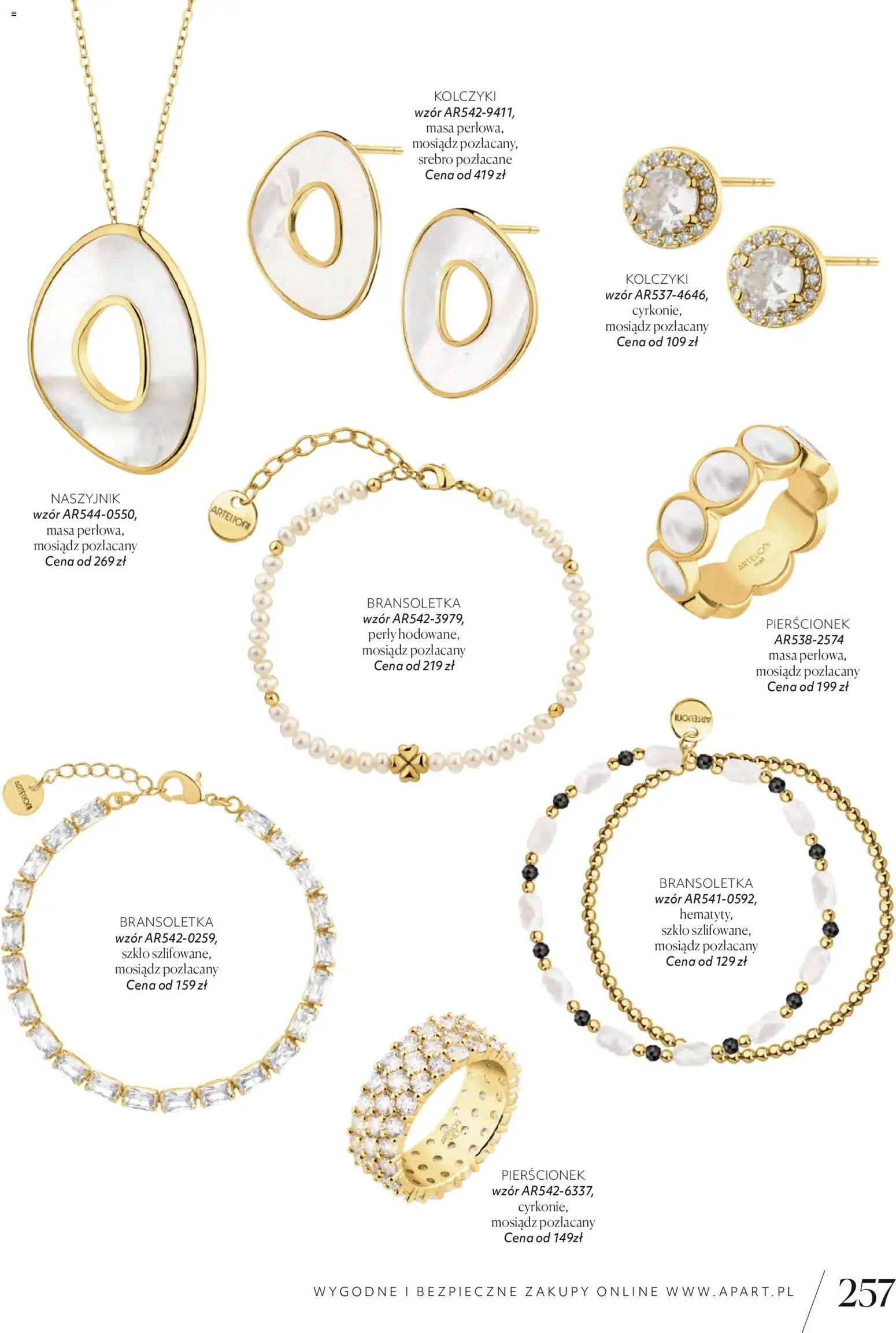 Apart promocje od 04.11.2025 | Strona: 259 | Produkty: Naszyjnik, Bransoletka, Pierścionek