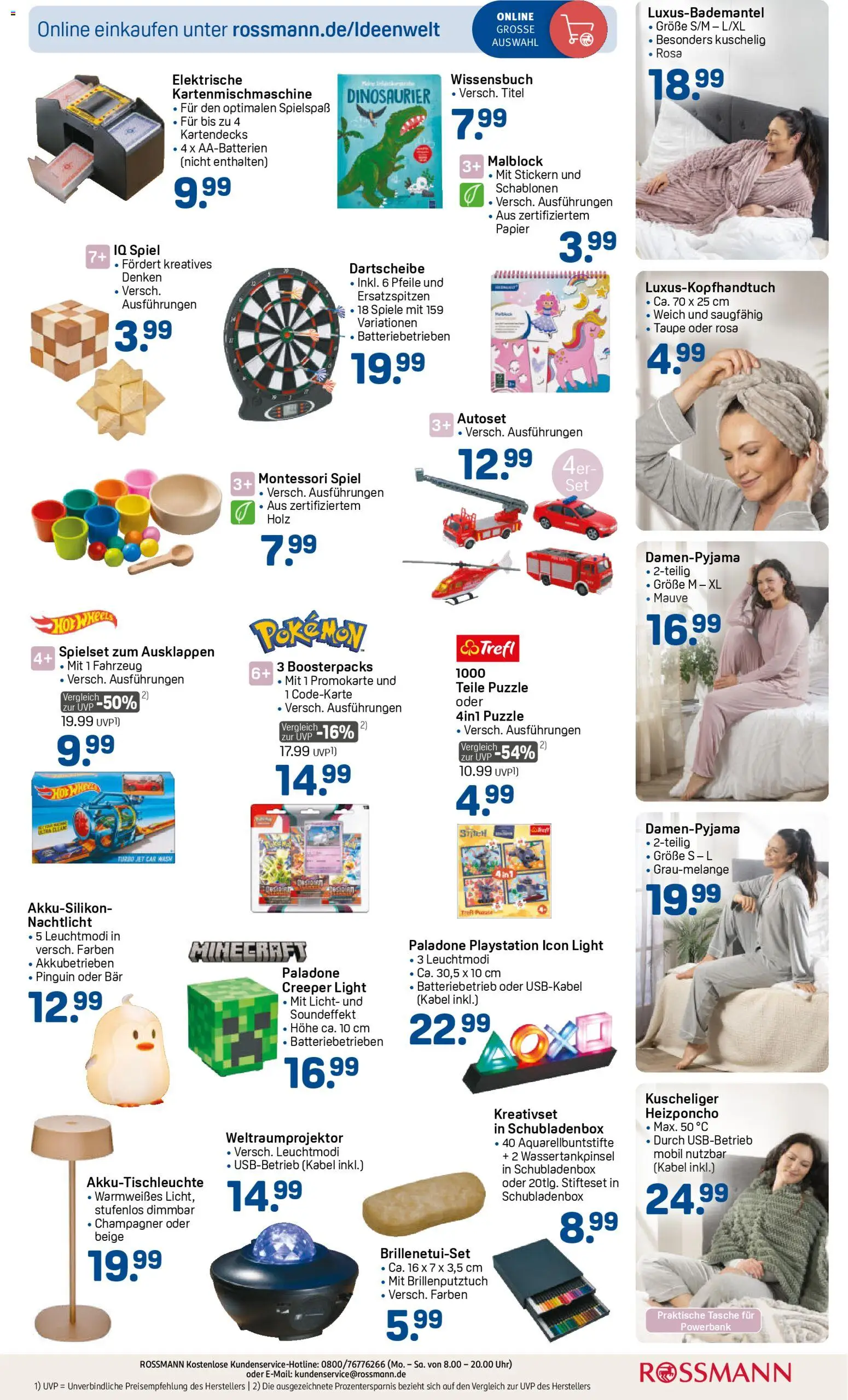 Rossmann Prospekt 	 – gültig ab 15.12.2025 | Seite: 3 | Produkte: Kabel, Spiel, Tasche, Powerbank