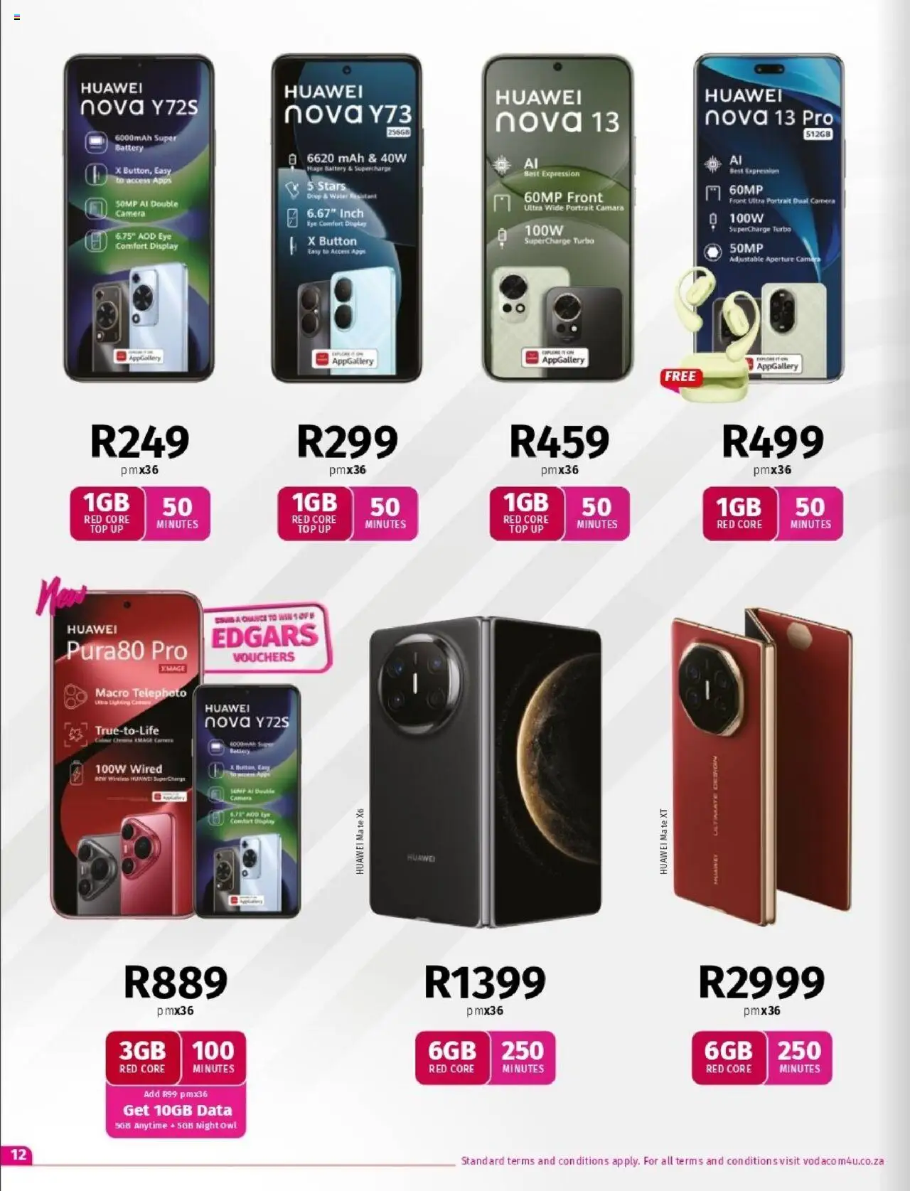 Vodacom Deals │ valid from 08.08.2025 | Page: 11 | Products: Data, Camera, Battery, Water