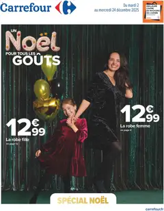 Carrefour - Prévisualisation de Carrefour catalogue Textille collection festive valide à partir de 02.12.2025