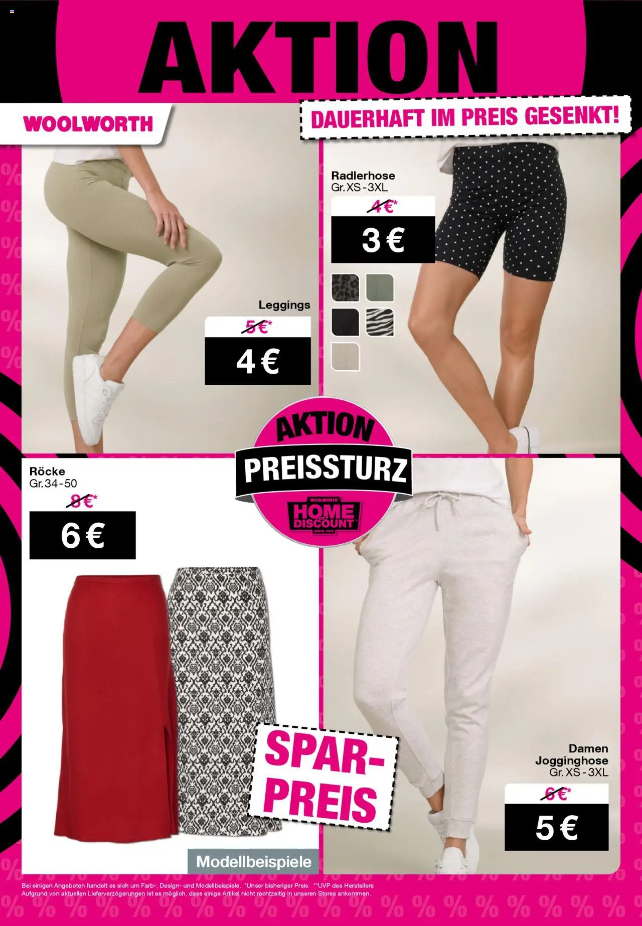 Woolworth Prospekt 	 - gültig ab dem 07.08.2025 | Seite: 21 | Produkte: Jogginghose, Radlerhose, Leggings