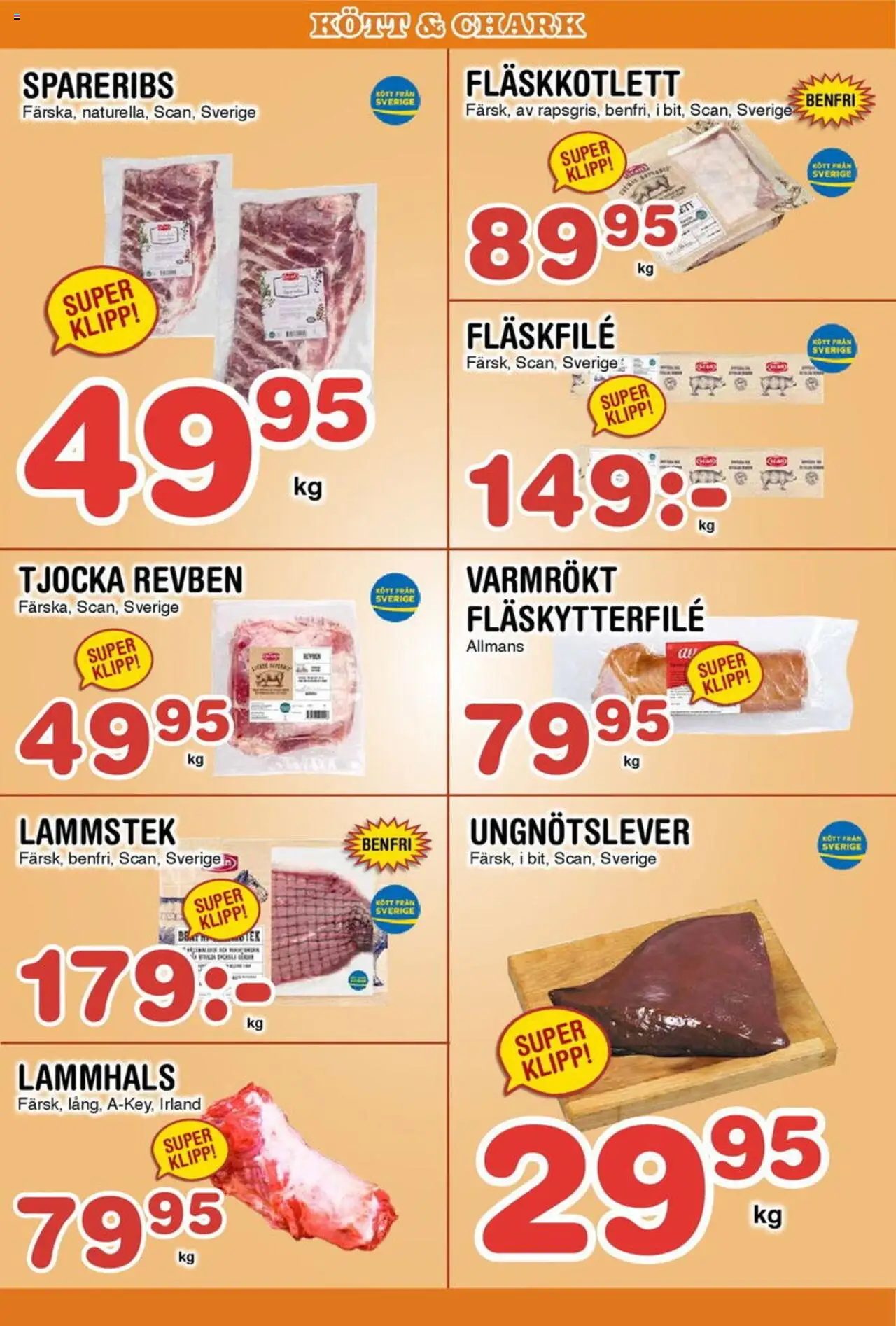 Nya Pulsen reklamblad aktuell från 25.08.2025 | Sida: 4 | Produkter: Fläskytterfilé