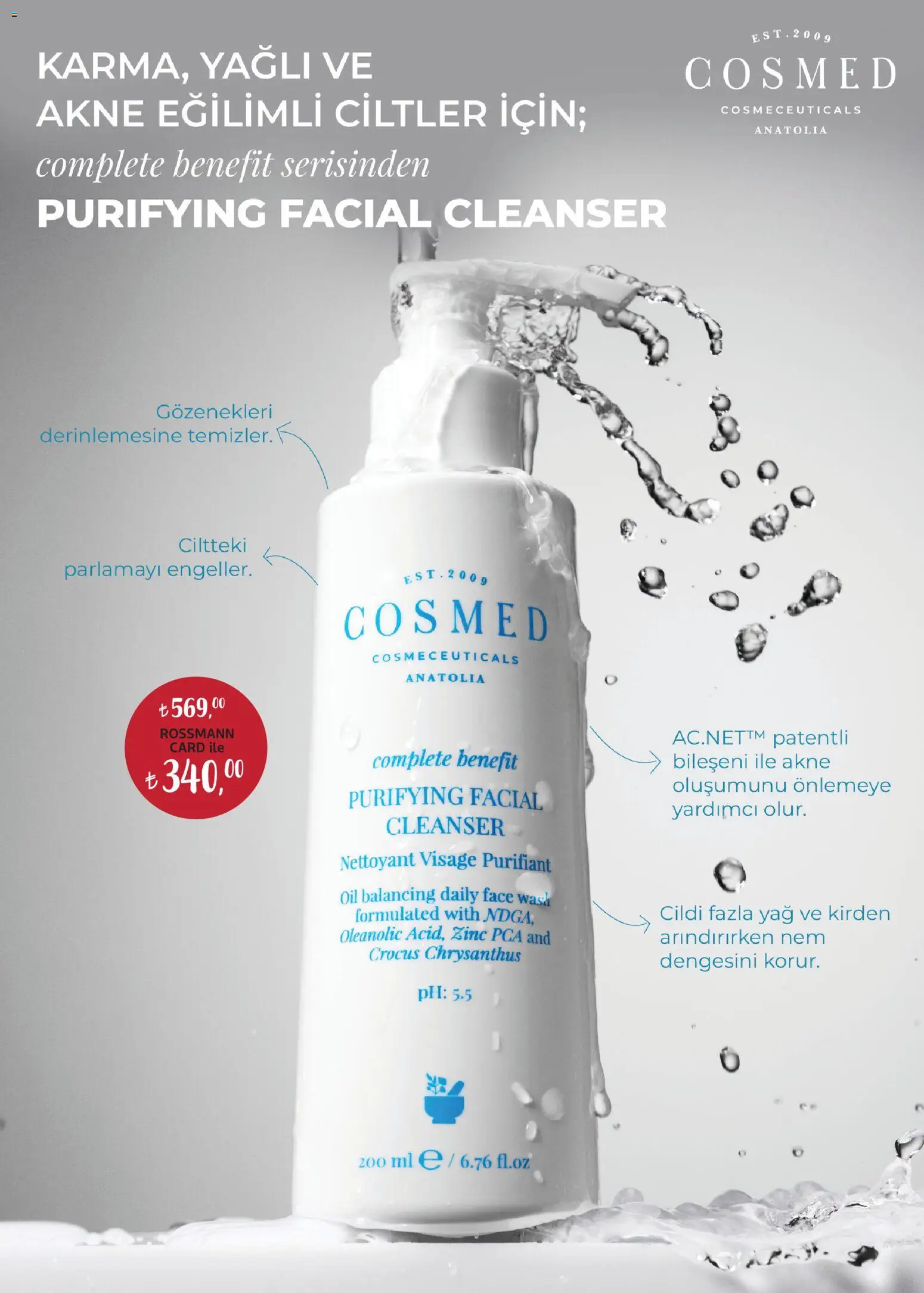 Rossmann aktüel ürünler kataloğu yayımlandı! Bu hafta 30 Ekim 2025 - 30 Kasım 2025 günü Rossmann indirimli ürünleri