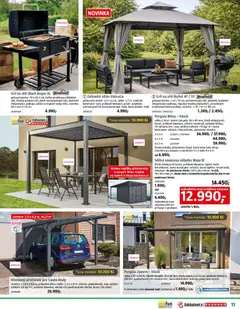 Náhled letáku Bauhaus katalog Zahradní centrum od 06.03.2026 | Strana: 11 | Produkty: Teploměr, Altán, Křeslo, Stůl