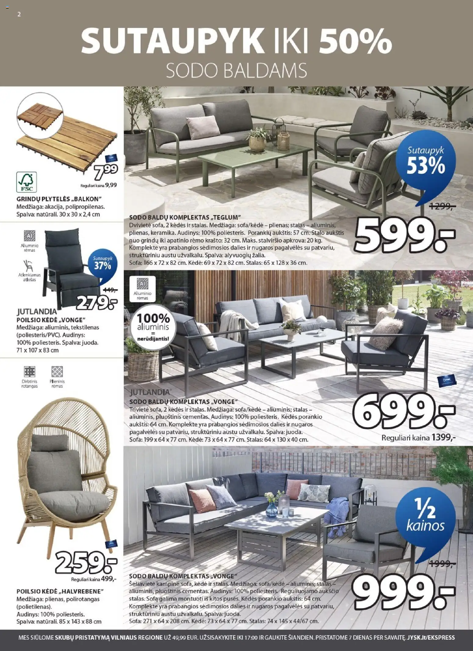 JYSK akcijos nuo 03.03.2026 | Puslapis: 2