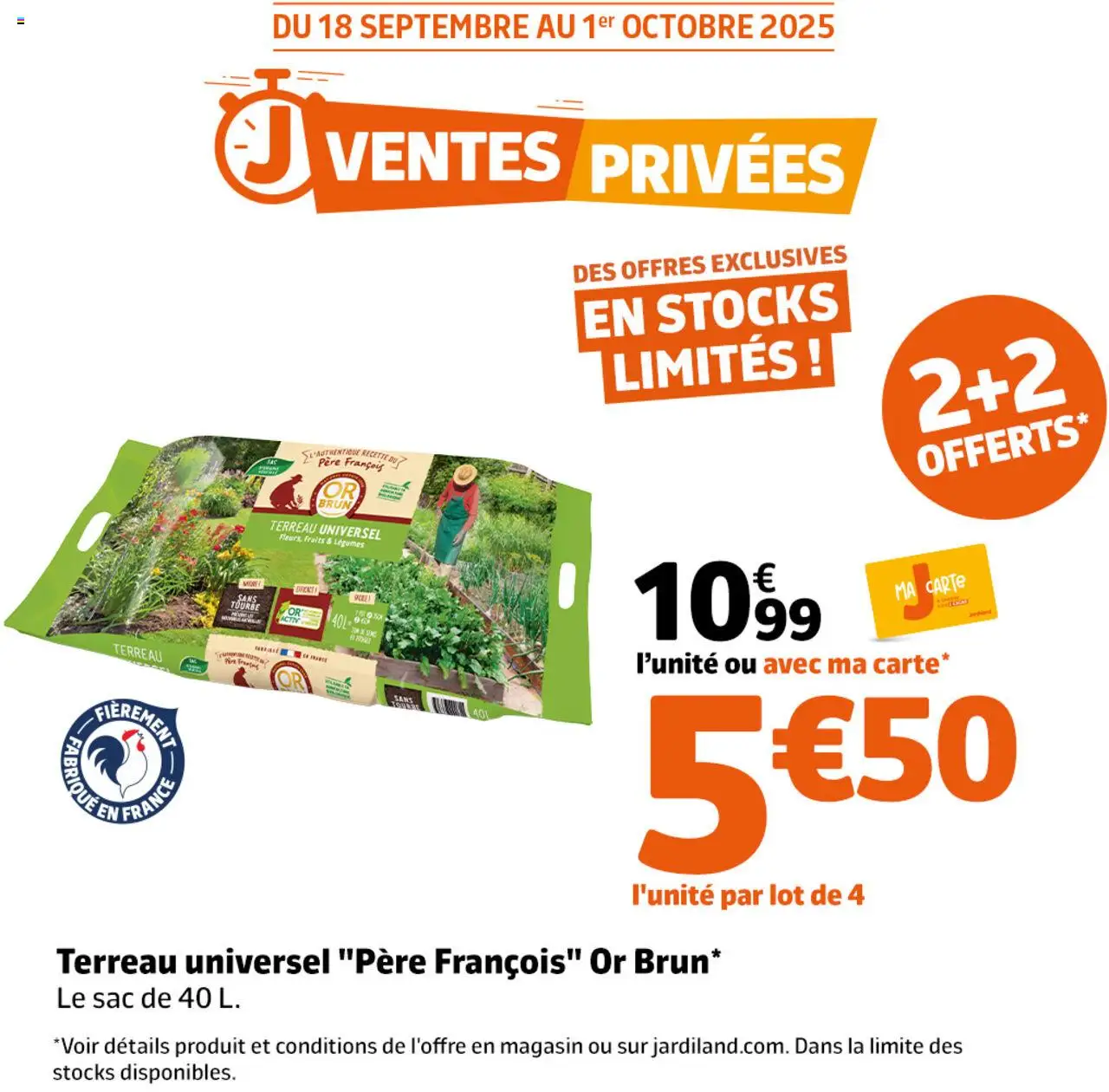  | Page: 3 | Produits: Sac, Terreau Universel, Terreau