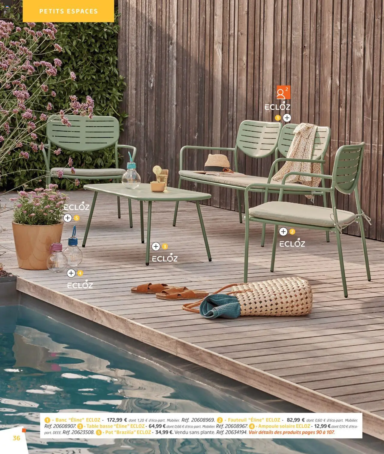  | Page: 36 | Produits: Fauteuil, Table basse, Table