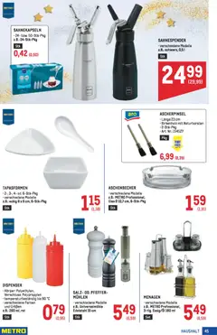 Metro angebote Profi ab 27.11.2025 gültig | Seite: 45 | Produkte: Salz, Pfeffer
