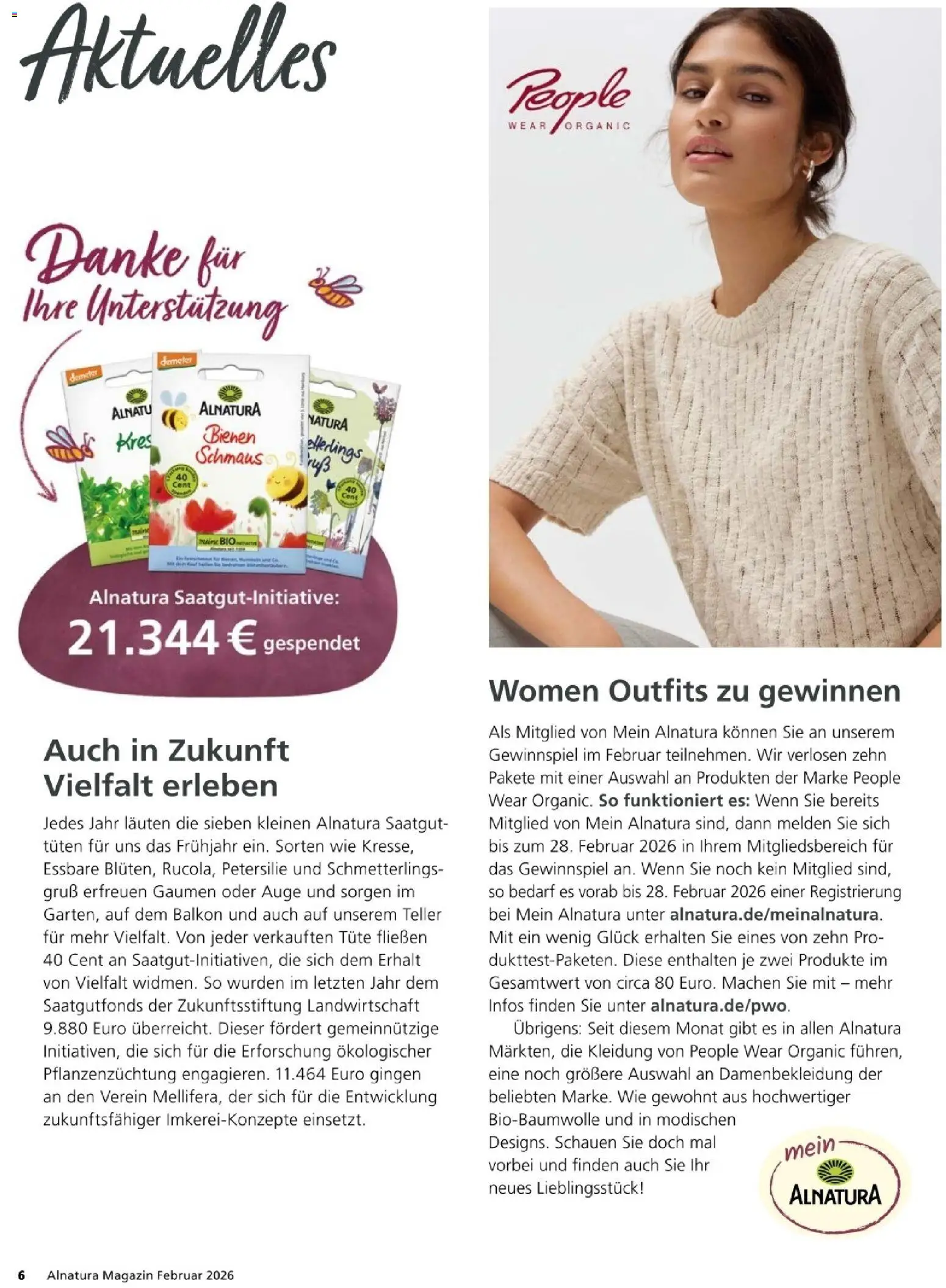Alnatura Prospekt – gültig ab 01.02.2026 | Seite: 6 | Produkte: Petersilie