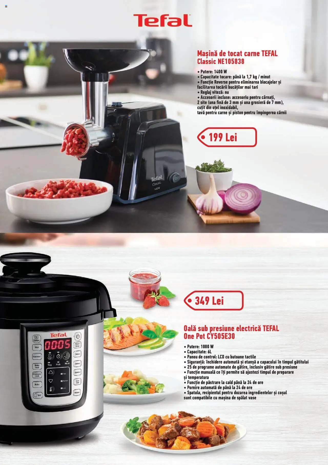 Catalog Selgros - Tefal Rowenta Krups – valabil de la 21.08.2025 | Pagină: 6 | Produse: Mașină de tocat, Mașină De Spălat, Mașină De Spălat Vase, Cuțit