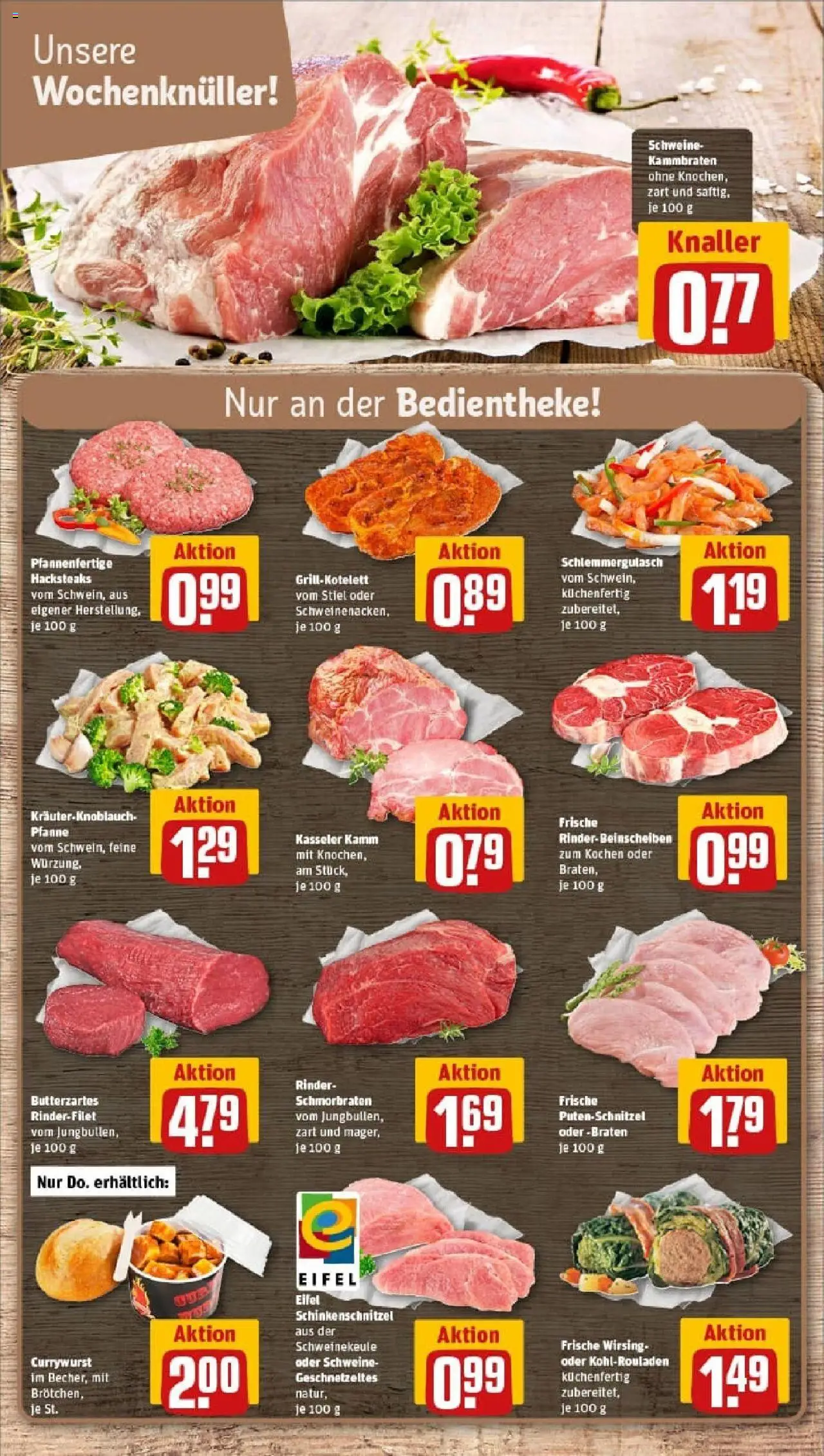 Rewe prospekt Mendig	 – gültig ab 19.10.2025 | Seite: 10 | Produkte: Rinderfilet, Putenschnitzel