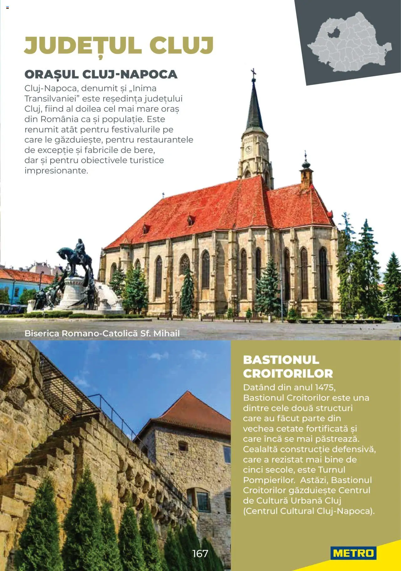 Metro catalog - Ghid de călătorie România – valabil de la 01.08.2025 | Pagină: 167