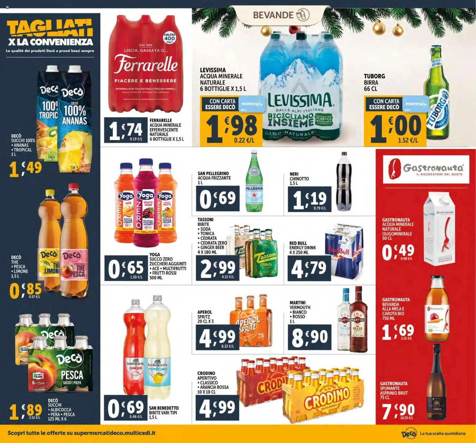 Volantino Decò del 15.12.2025 | Pagina: 29 | Prodotti: Succo, Birra, Arancia, Cedrata