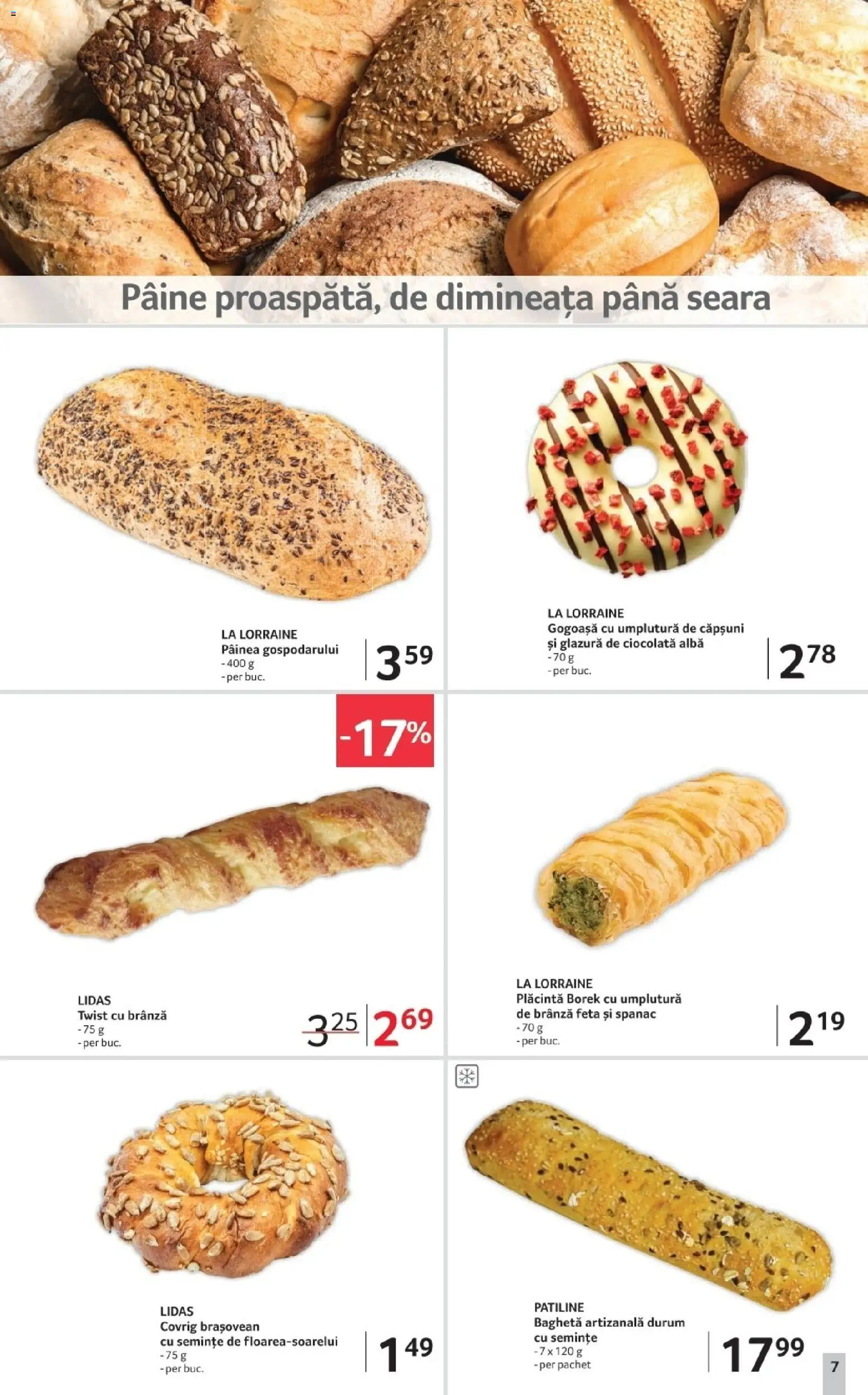 Noul catalog Selgros – valabil de la 28.11.2025 | Pagină: 7 | Produse: Divan, Plăcintă, Ciocolată, Căpșuni