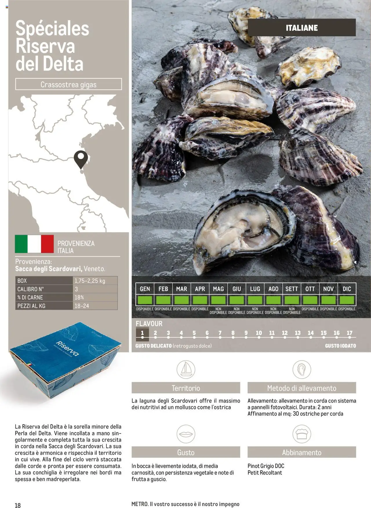 Volantino Metro del 17.06.2025 | Pagina: 18 | Prodotti: Frutta