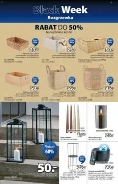 Pogląd oferty "JYSK Black Friday" - ważna od 12.11.2025 | Strona: 19 | Produkty: Kosz
