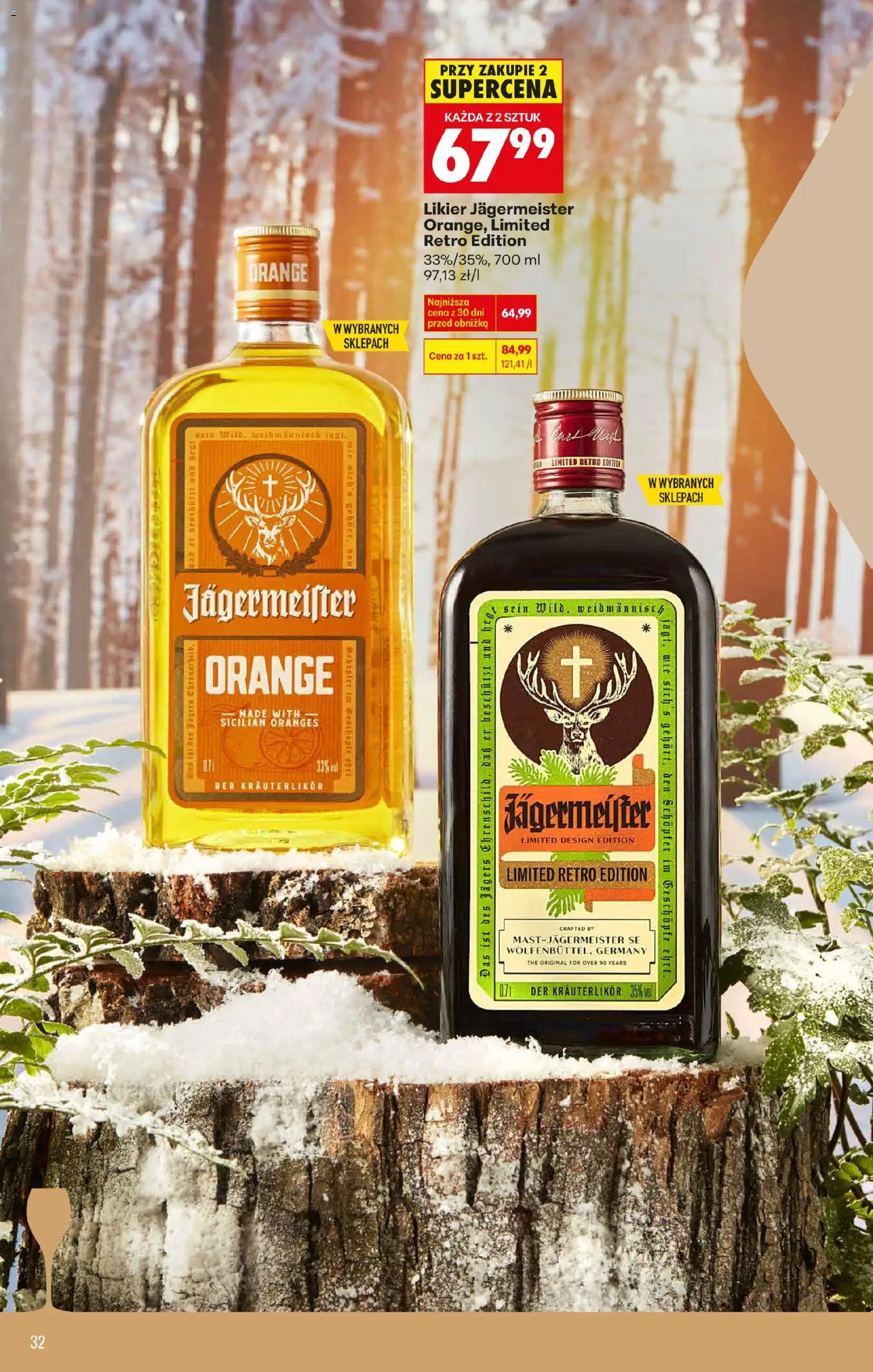 Biedronka gazetka - Czas na toast od 12.01.2026 | Strona: 34 | Produkty: Jagermeister