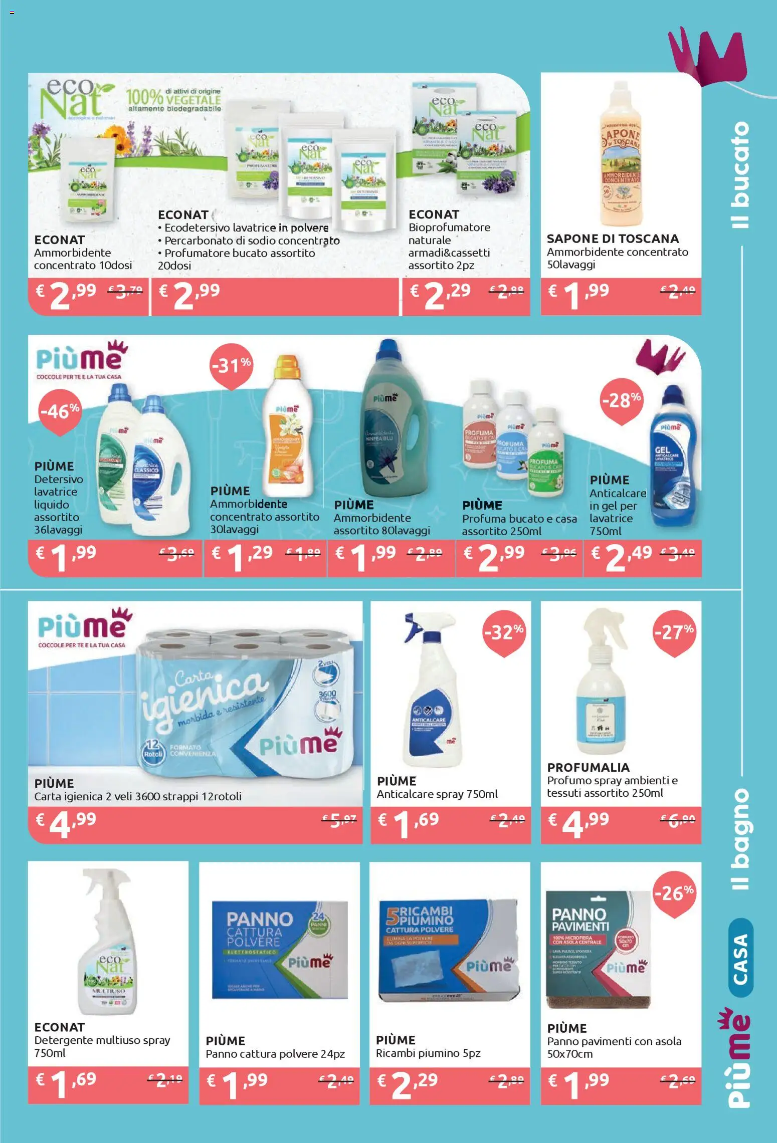 Volantino IperSoap del 09.03.2026 | Pagina: 3 | Prodotti: Carta igienica, Sapone, Anticalcare, Profumo