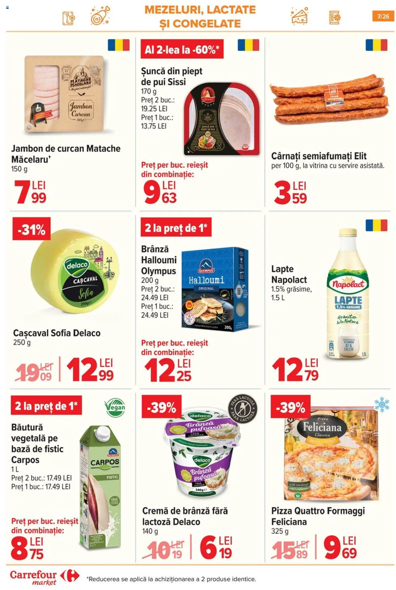 Carrefour catalog - Market – valabil de la 03.09.2025 | Pagină: 8 | Produse: Light Kedi Konservesi, Hacıyatmaz Kedi Oyuncağı, Lapte, Cremă de brânză
