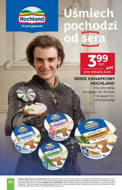 Pogląd oferty "Stokrotka gazetka" - ważna od 19.03.2026 | Strona: 19 | Produkty: Serek kanapkowy, Serek, Stokrotka
