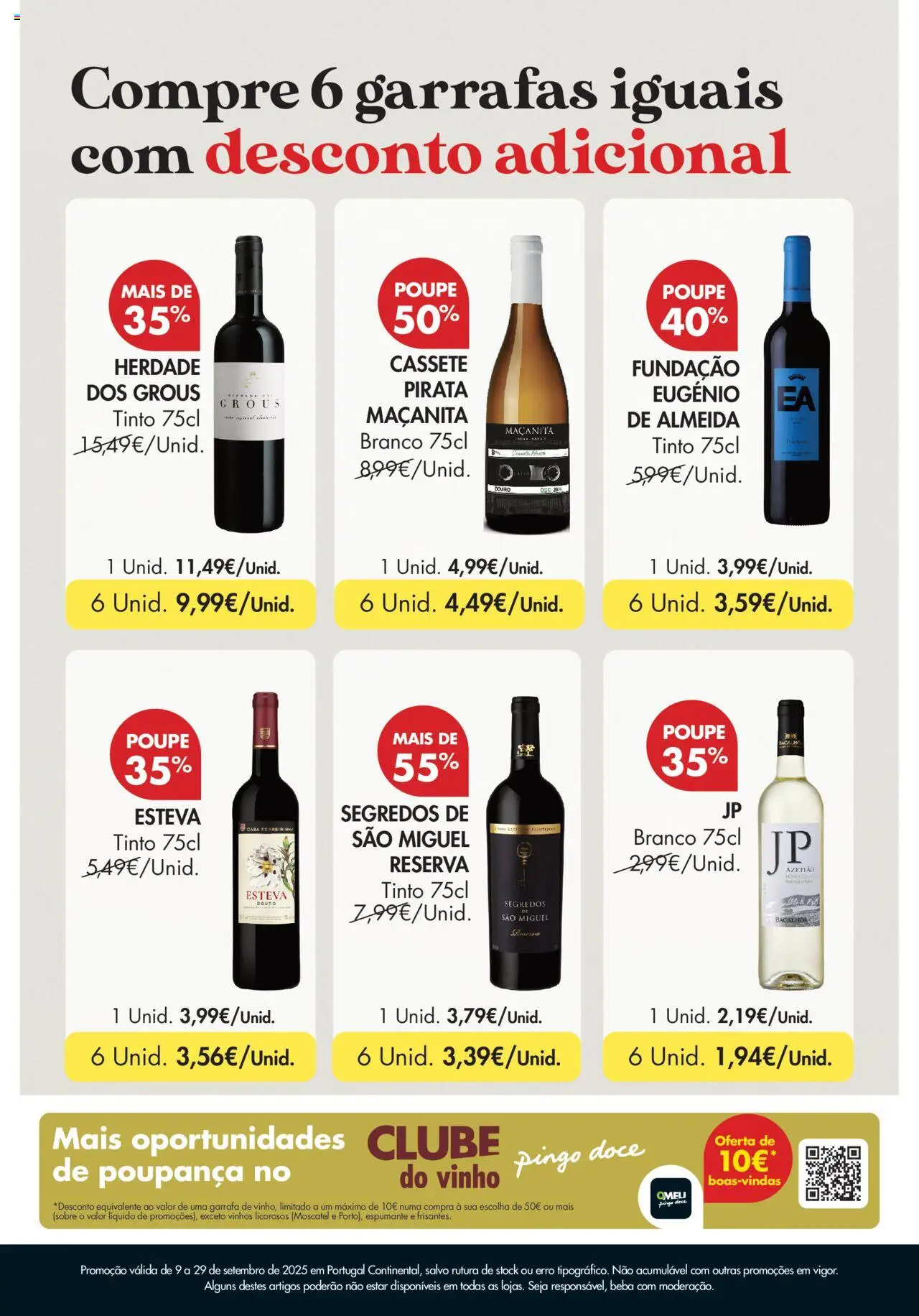 Pingo Doce - Vinhos e Sabores de Portugal Grandes │ válido de 09.09.2025 | Página: 48 | Produtos: Espumante, Vinho