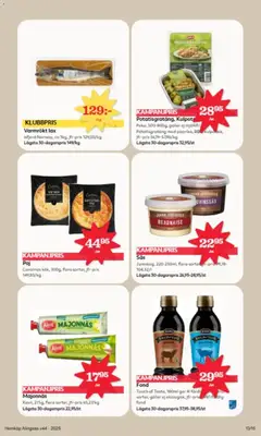 Majonnäs, Kavli, 275g, flera sorter - Förhandsvisning av reklamblad från butik Hemköp aktuell från 27.10.2025 | Sida: 13