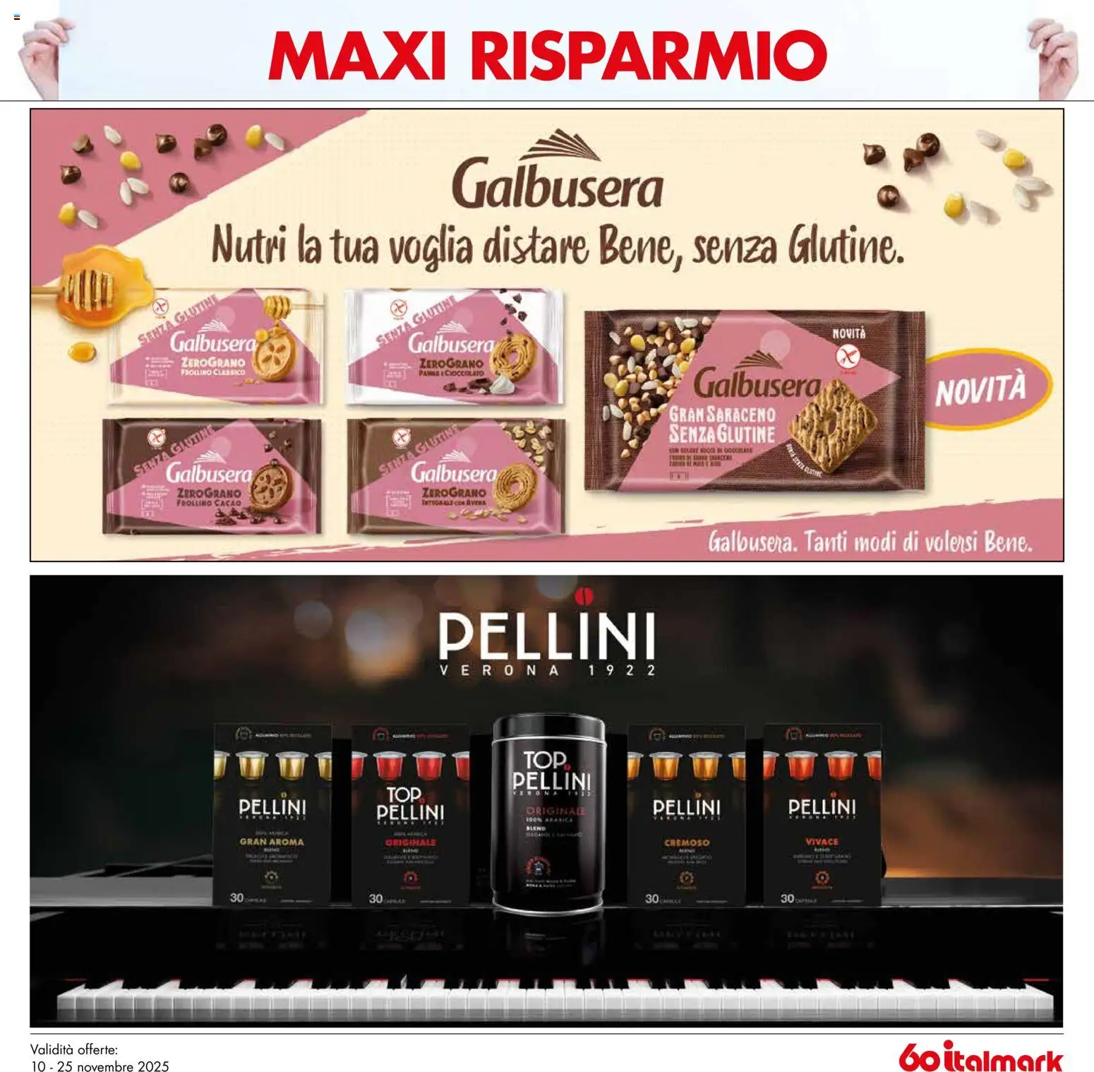 Volantino Italmark del 10.11.2025 | Pagina: 31 | Prodotti: Cioccolato, Cacao