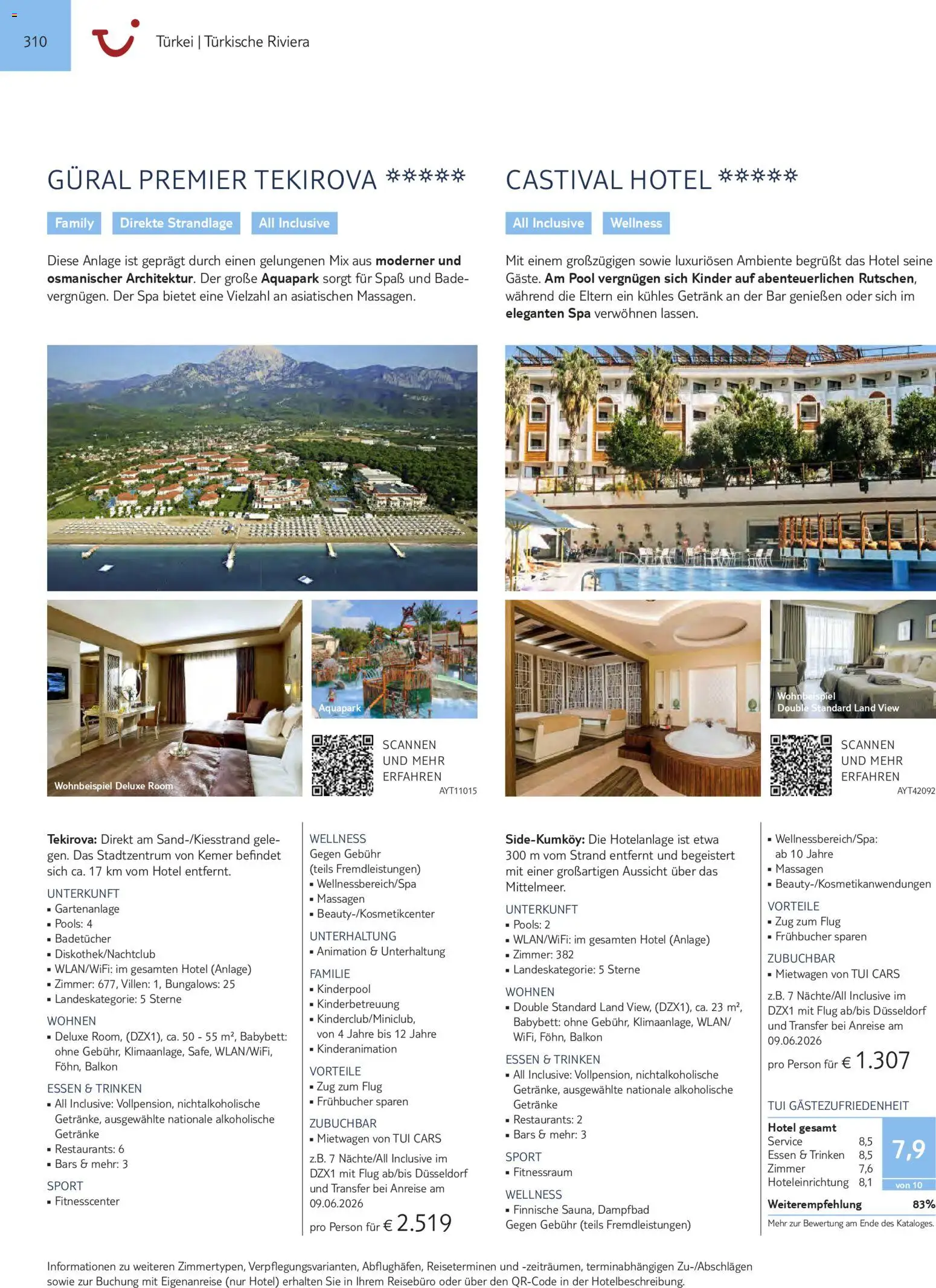 Aida  Südeuropa & Nordafrika 2026/27 – gültig ab 01.01.2026 | Seite: 310 | Produkte: Babybett