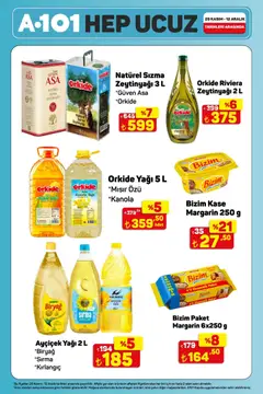 29.11.2025 tarihinden itibaren geçerli olan A101 kataloğu önizlemesi