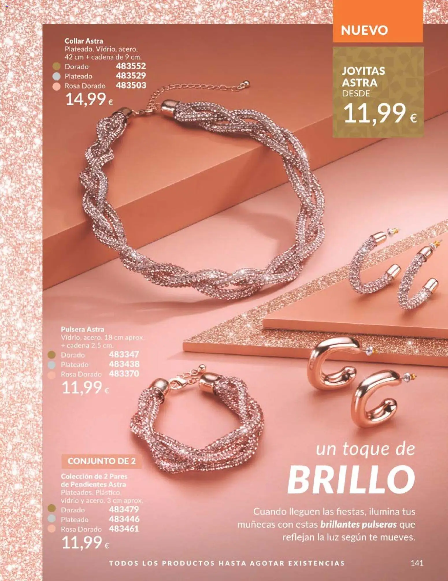 Catálogo AVON campaña 11 Black Friday │ válido desde el 01.11.2025 | Página: 141 | Productos: Pendientes, Té