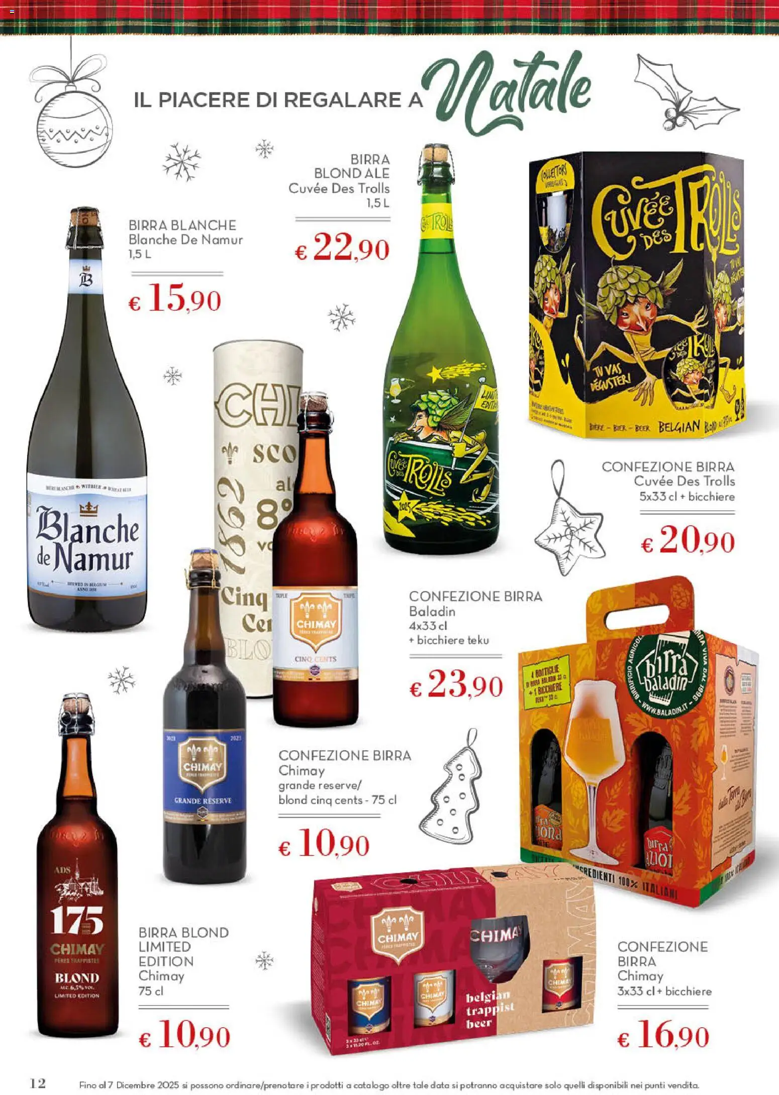 Volantino Spazio Conad del 06.11.2025 | Pagina: 12 | Prodotti: Birra, Data, TV