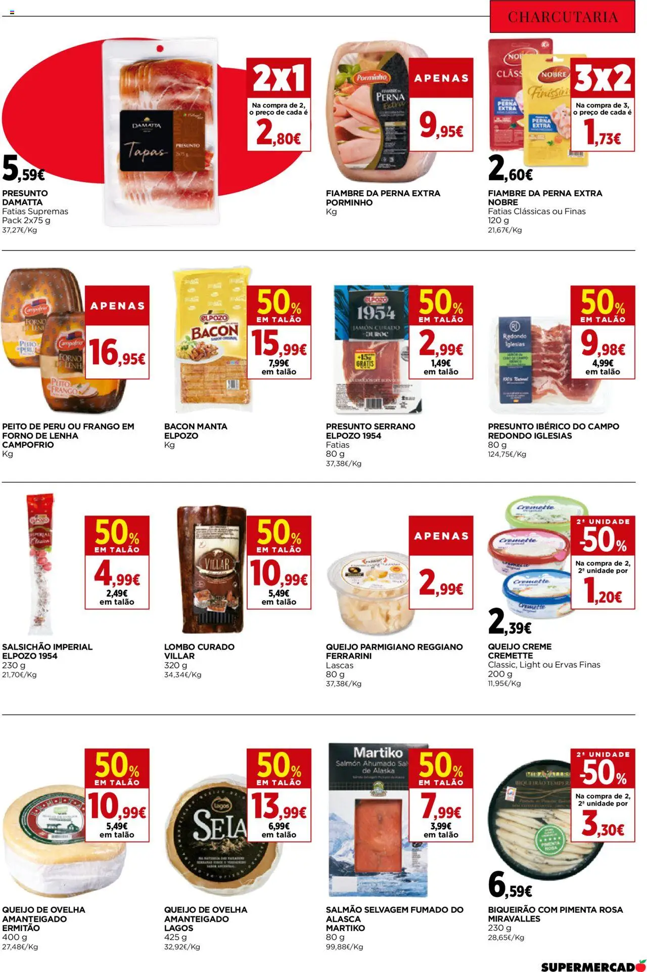 El Corte Ingles folheto │ válido de 03.10.2025 | Página: 17 | Produtos: Forno, Bacon, Queijo, Presunto
