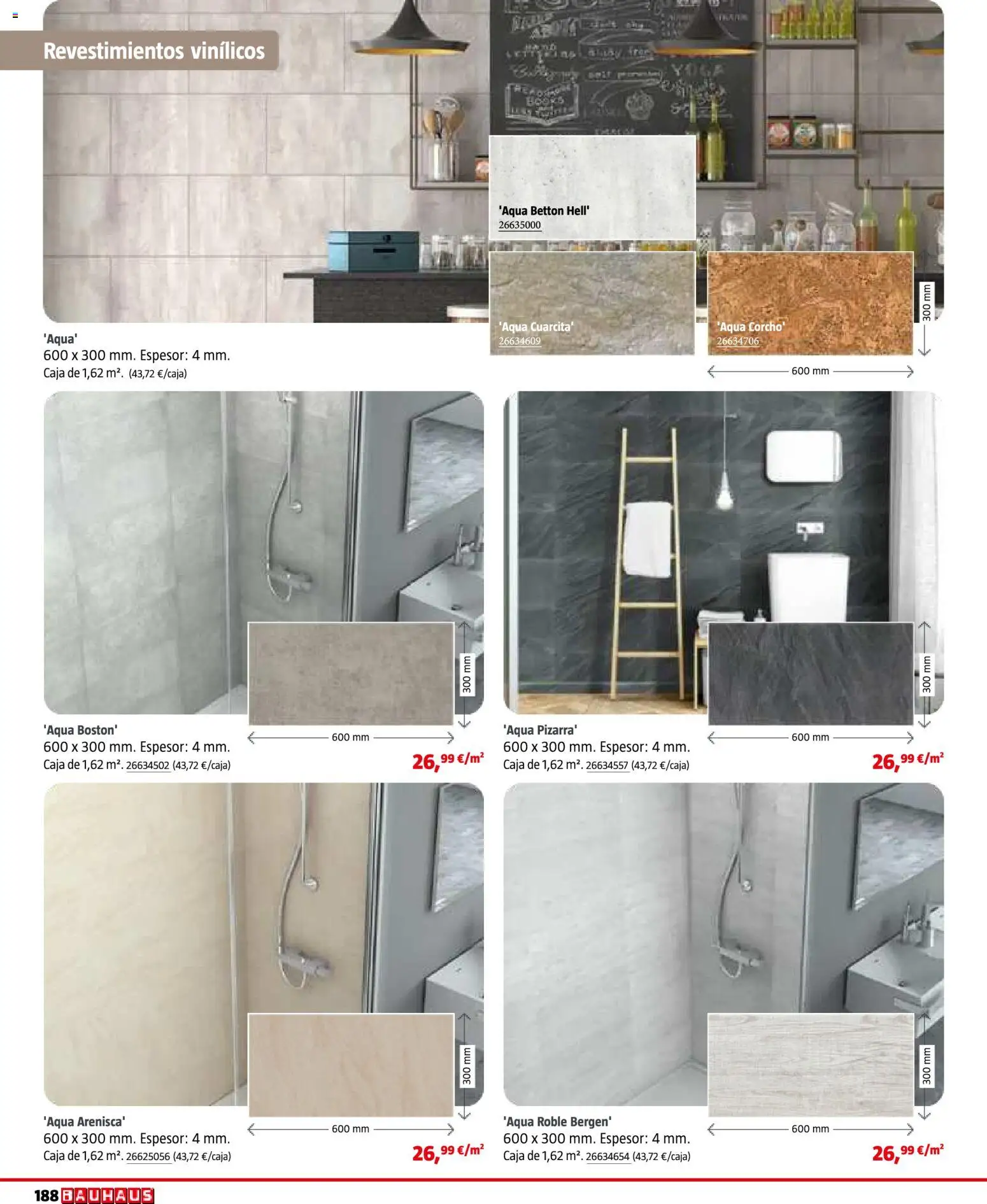 Bauhaus - Suelos y revestimientos │ válido desde el 24.02.2026 | Página: 188 | Productos: Caja