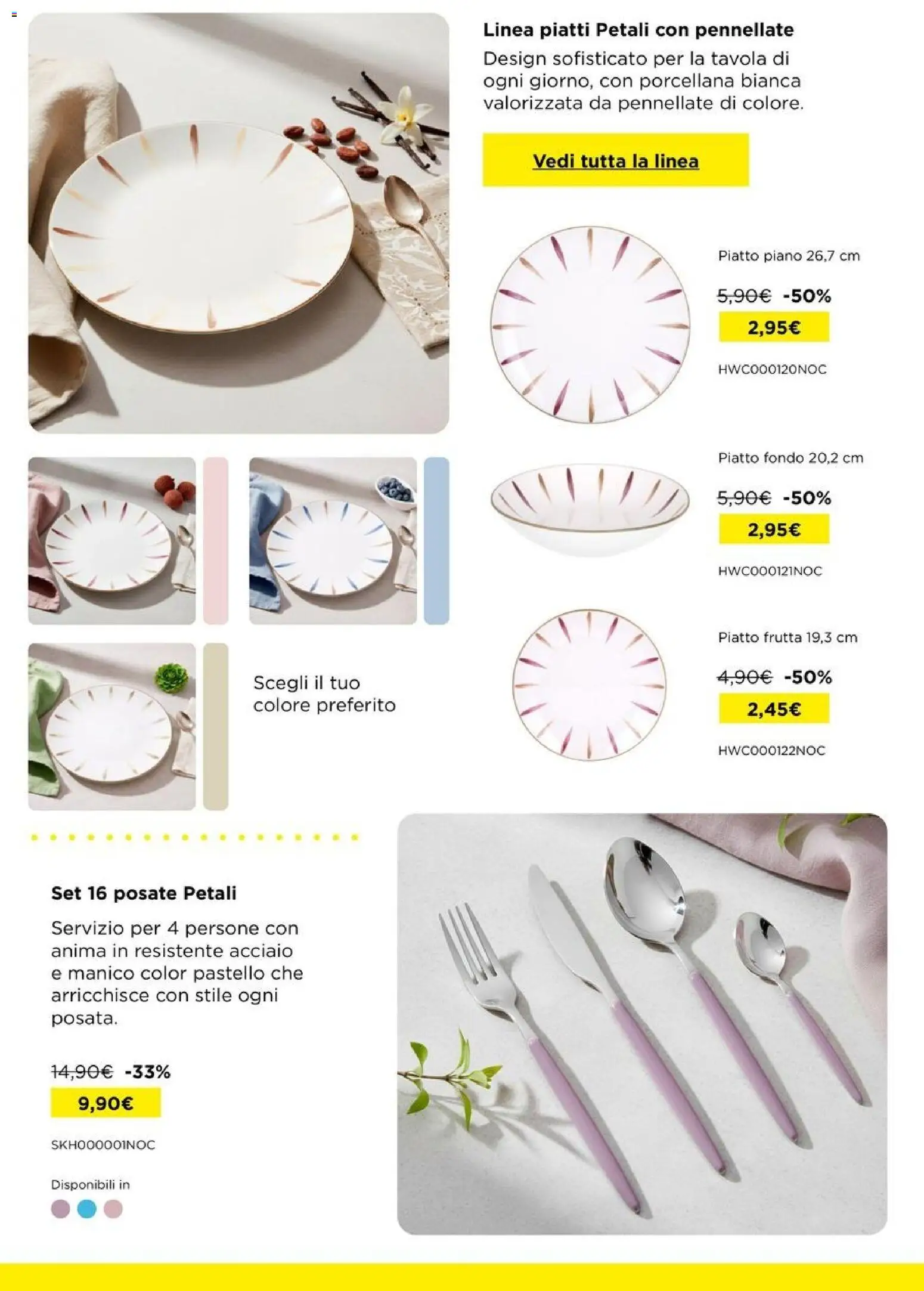 Volantino Kasanova del 15.01.2026 | Pagina: 19 | Prodotti: Posate, Frutta, Piatto