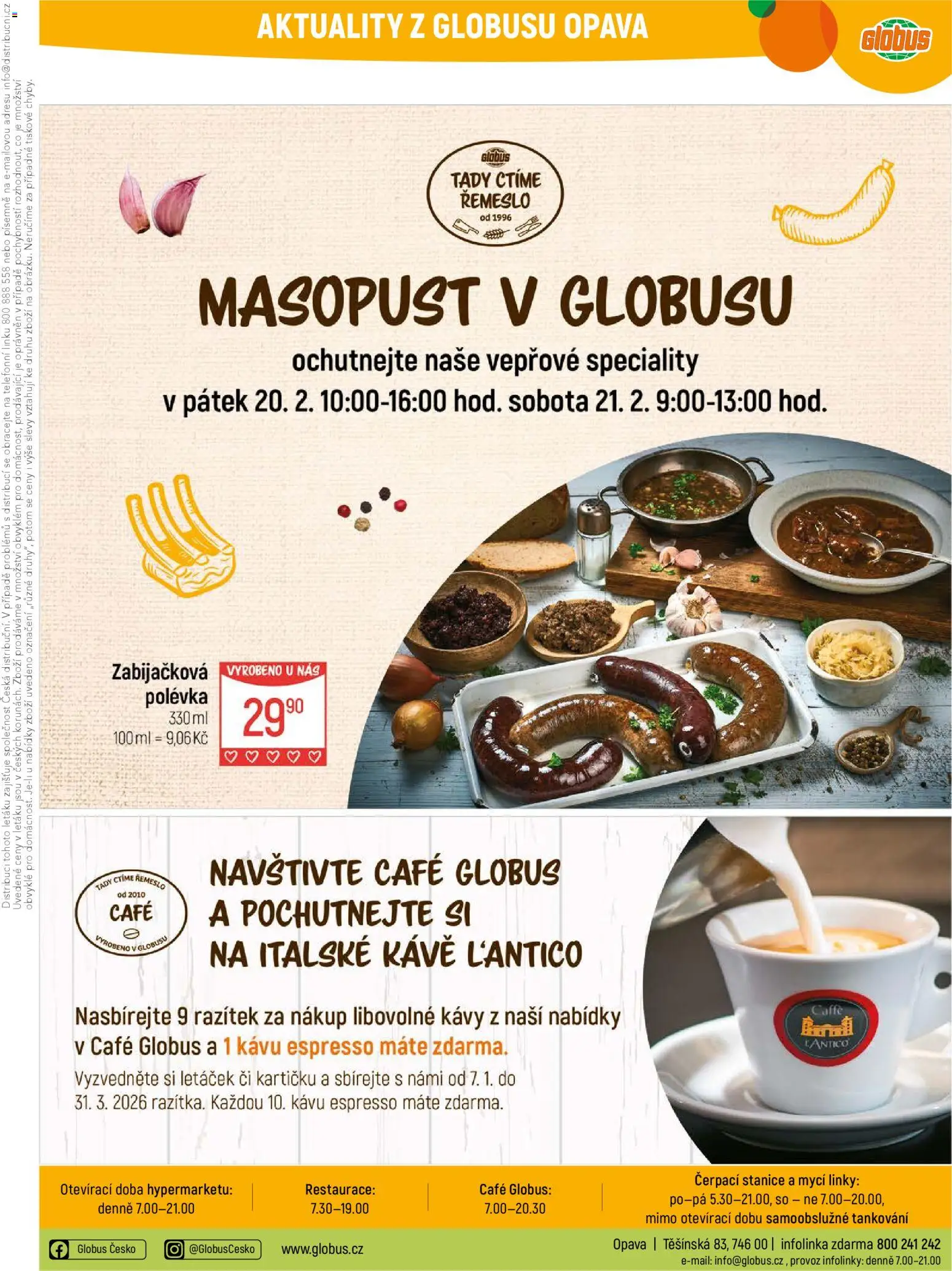 Globus leták - Opava od 18.02.2026 | Strana: 38 | Produkty: Globus
