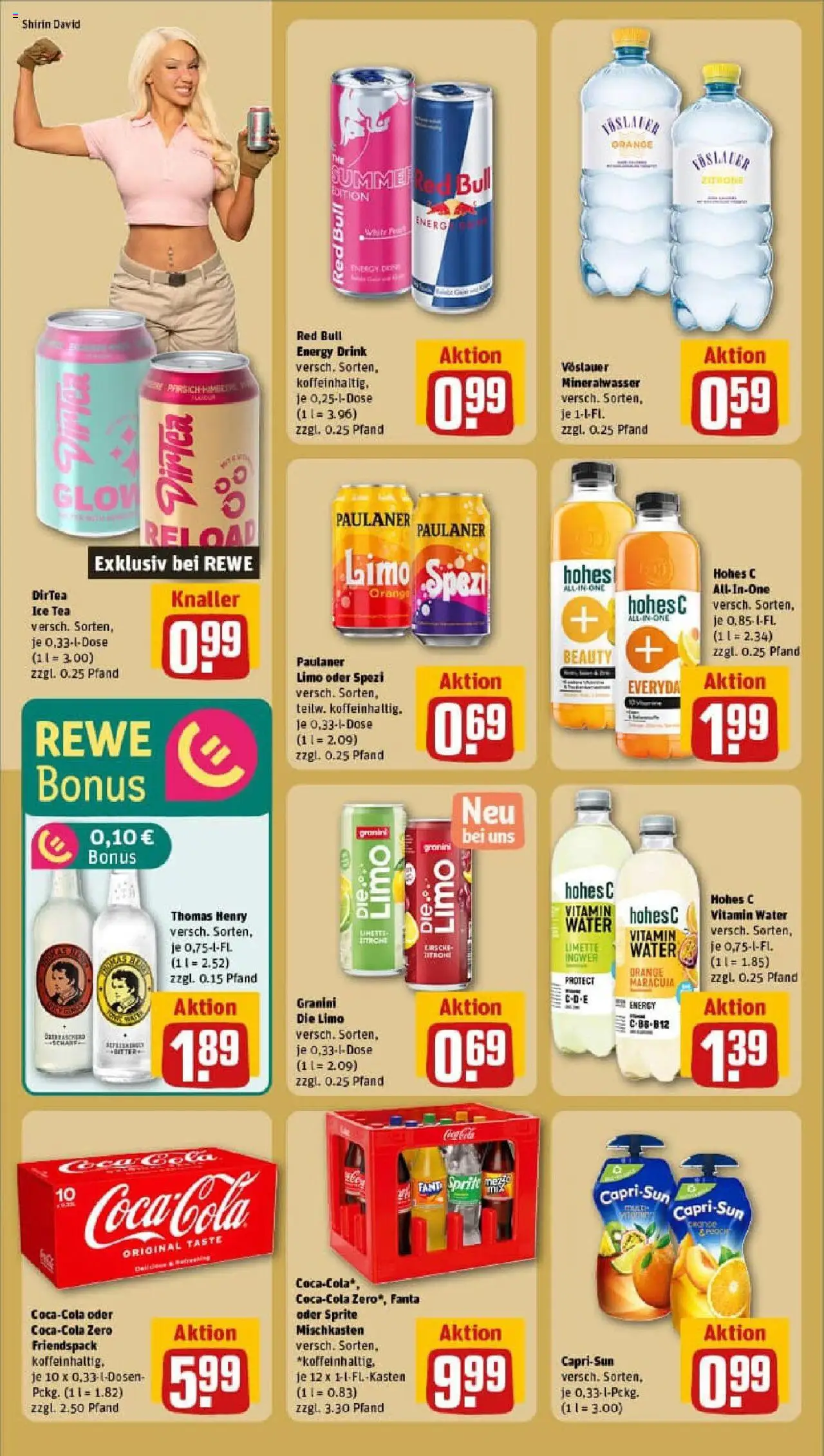 Rewe prospekt Merseburg	 - gültig ab dem 13.07.2025 | Seite: 22 | Produkte: Fanta, Sprite, Granini, Granini die limo