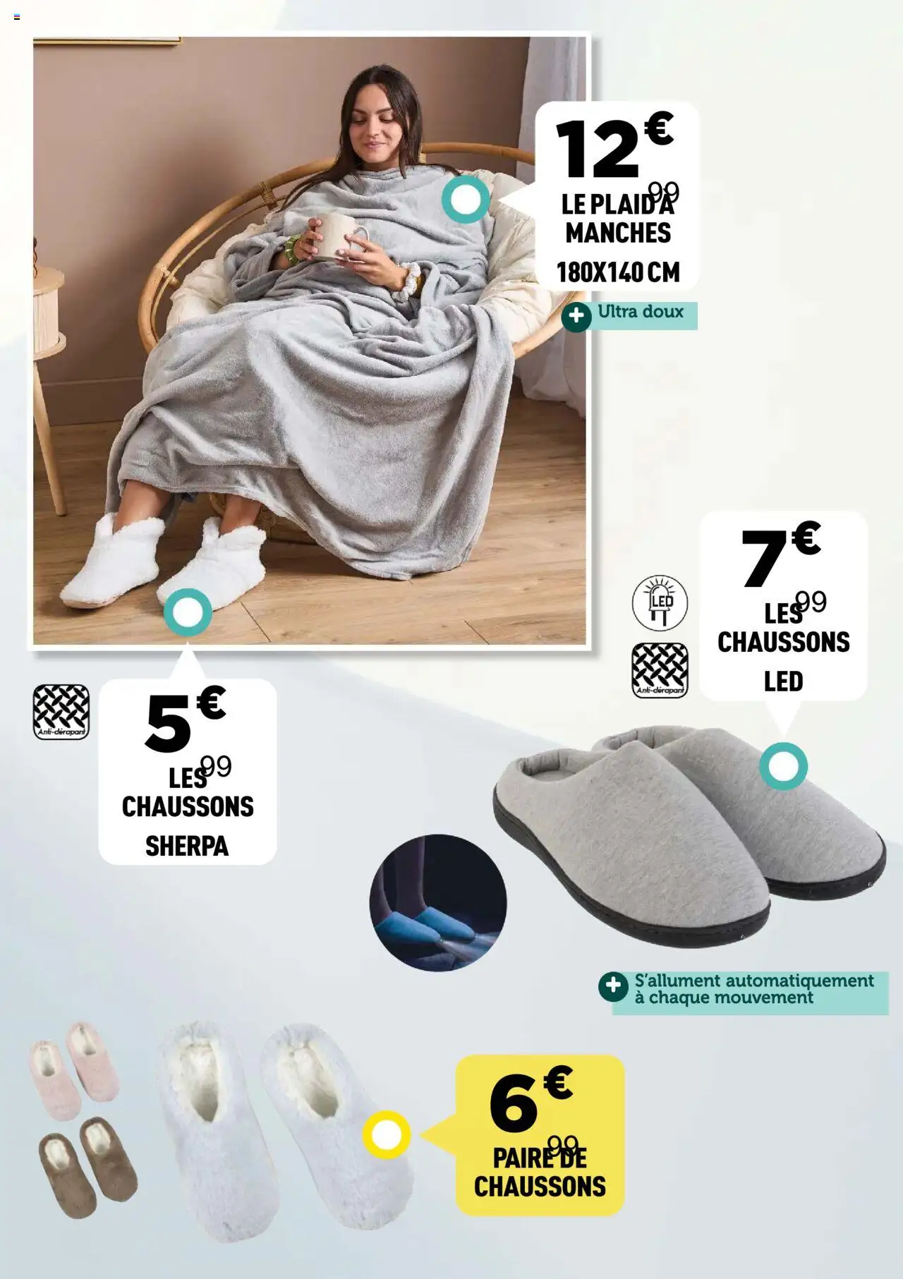 {H1} | Page: 10 | Produits: Chaussons