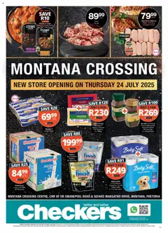 Preview of Checkers specials valid from 24.07.2025