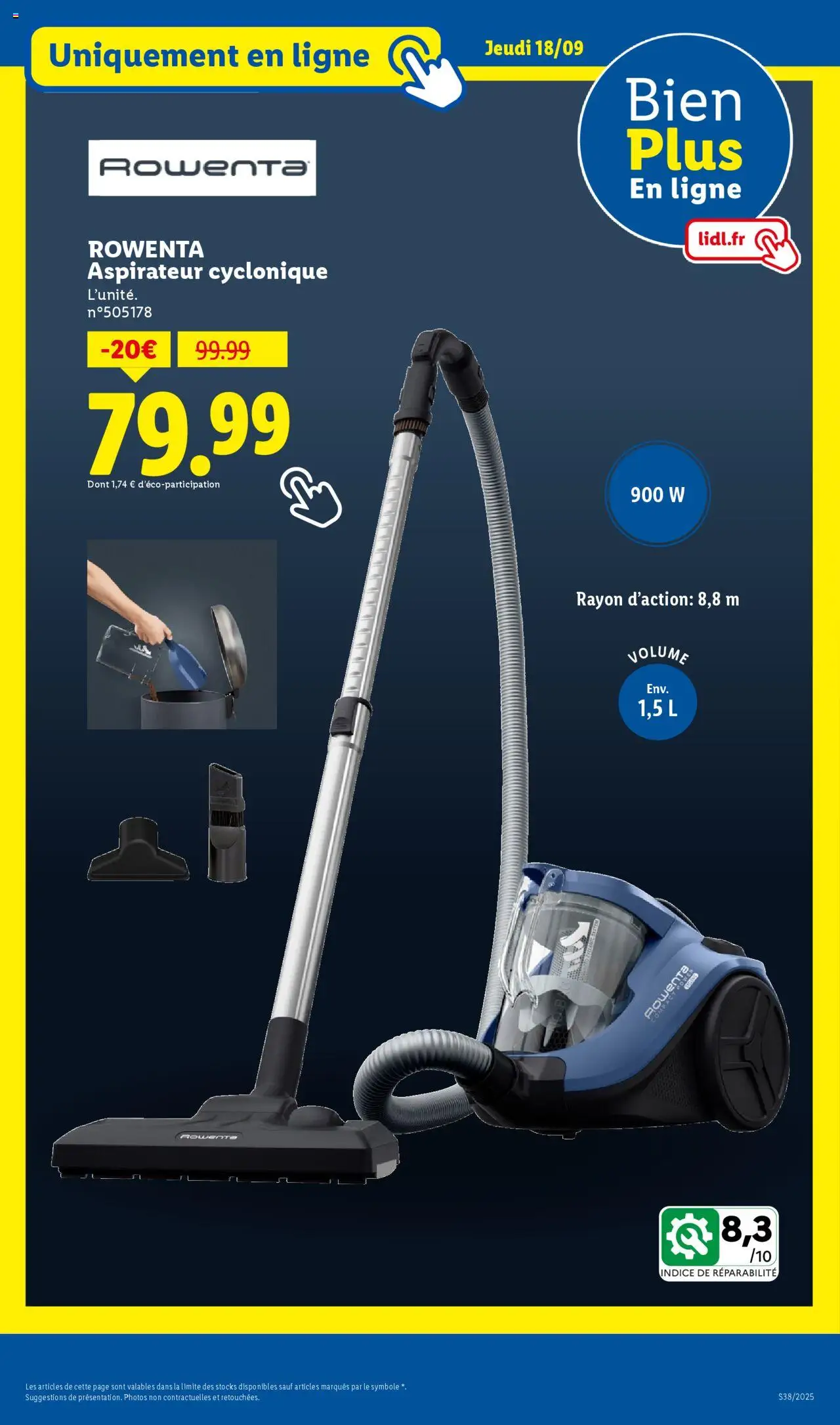  | Page: 35 | Produits: Aspirateur