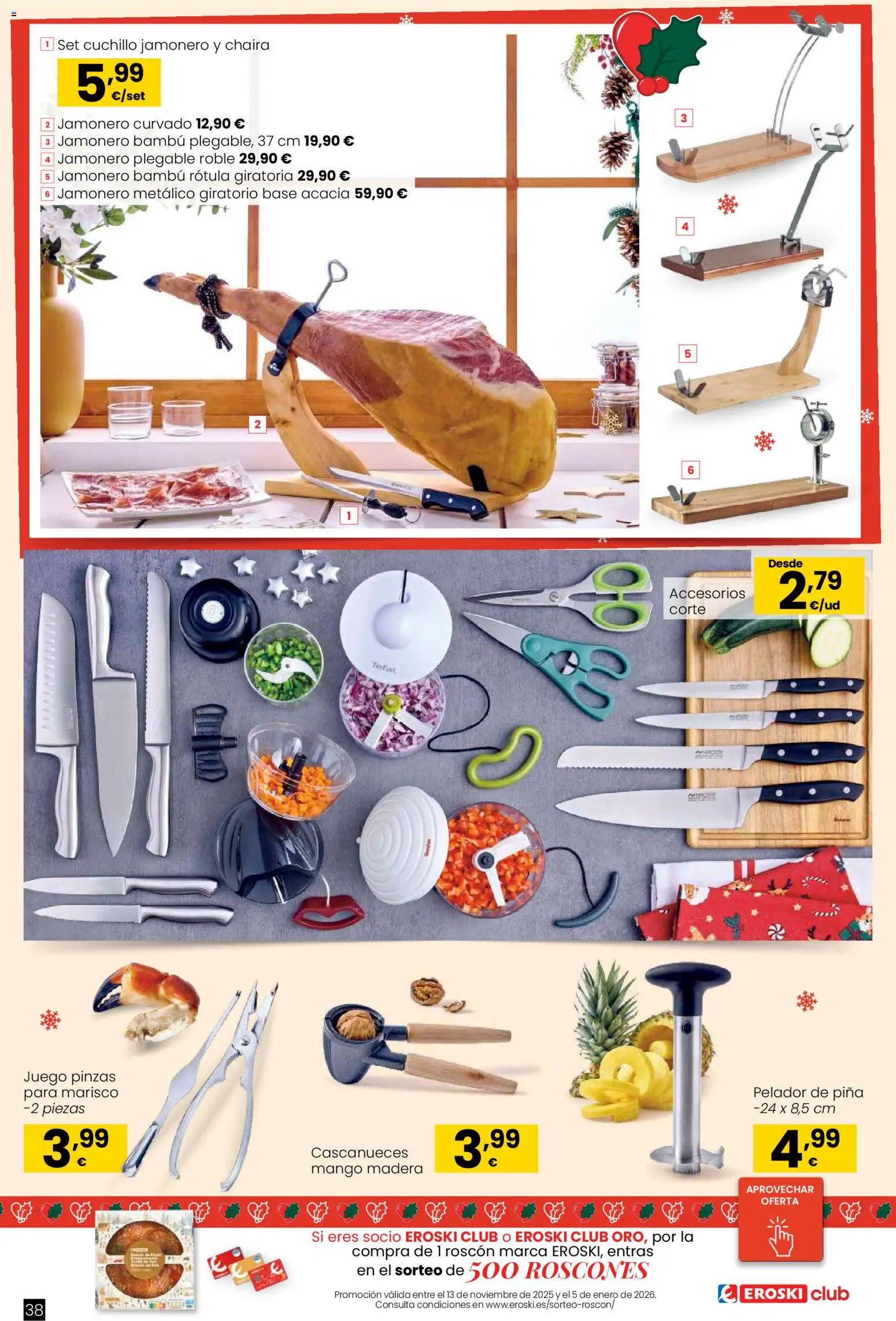 Eroski - Regalos │ válido desde el 02.12.2025 | Página: 38 | Productos: Piña, Ρούτερ