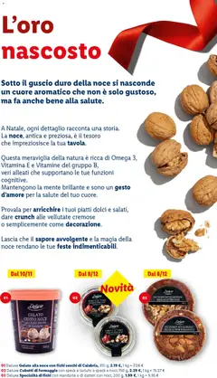 Anteprima del volantino Lidl Buone feste catalogo valido a partire dal 24.10.2025 | Pagina: 41 | Prodotti: Tartufo, Gelato, Formaggio, Mandorle