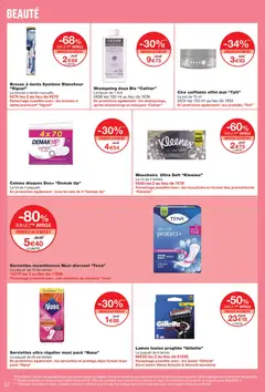 Monoprix - Prévisualisation de Monoprix catalogue valide à partir de 08.04.2026 | Page: 42 | Produits: Shampooing, Shampoing, Brosse, Brosse à dents