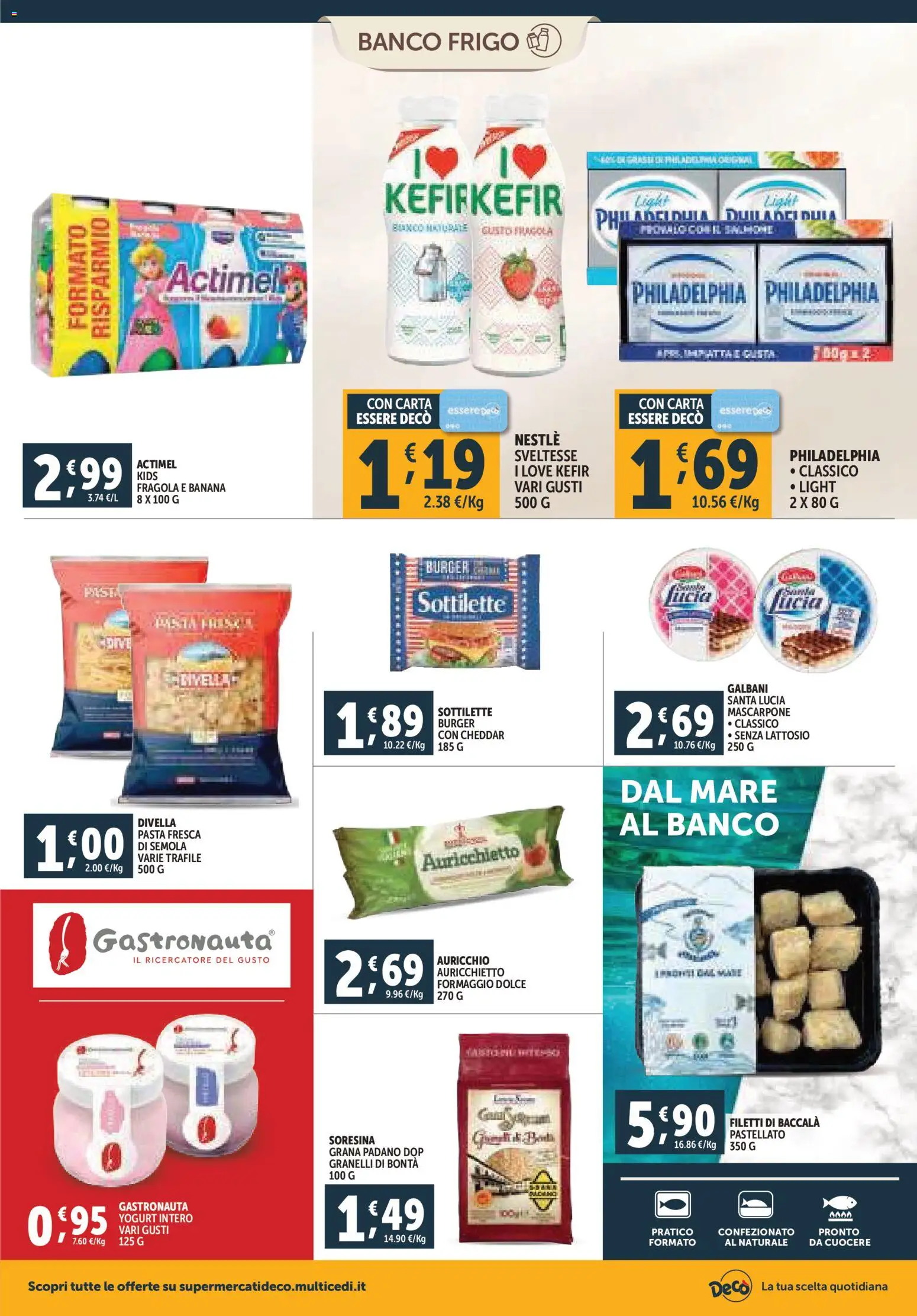 Volantino Decò del 20.11.2025 | Pagina: 6 | Prodotti: Yogurt, Formaggio, Grana Padano, Mascarpone
