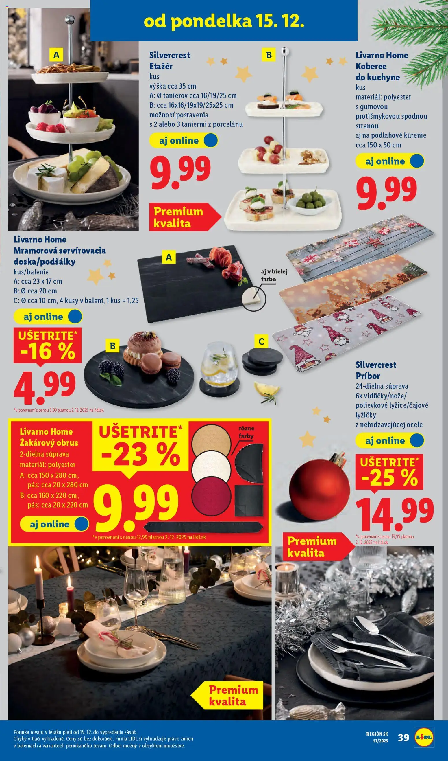 Nové Lidl akcie – leták je platný od 18.12.2025 | Strana: 91 | Produkty: Pás, Koberec do kuchyne, Koberec, Kuchyne