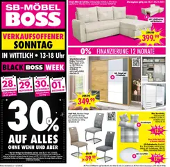 SB Möbel Boss Prospekt Wittlich ab 28.11.2025 gültig