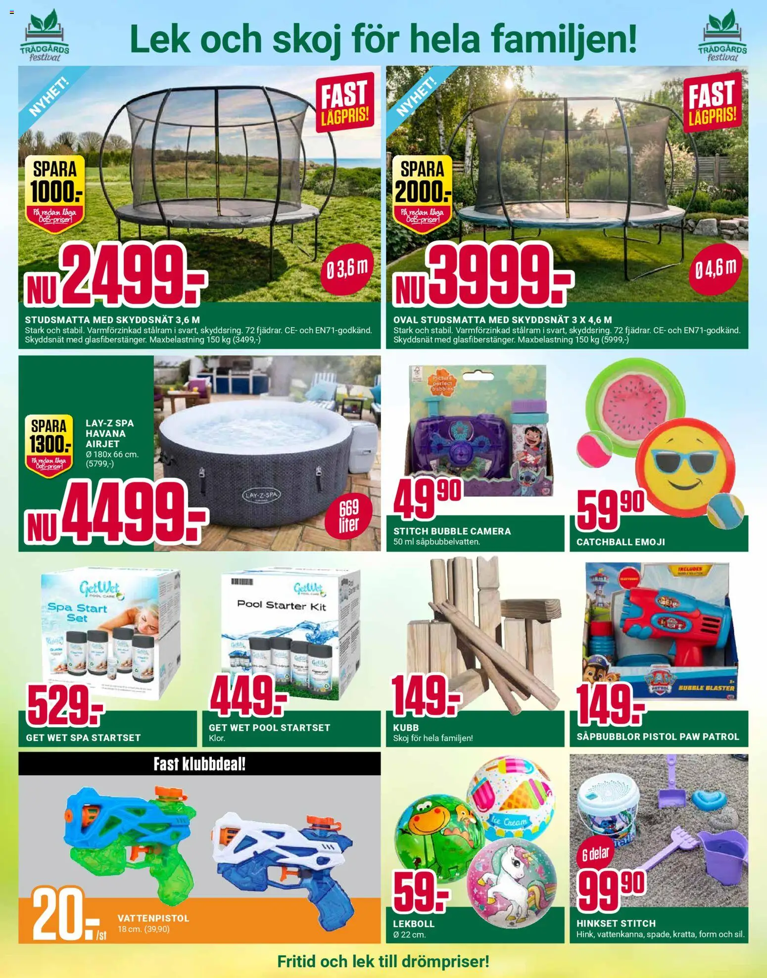 ÖoB reklamblad aktuell från 20.04.2026 | Sida: 7 | Produkter: Pool, Kubb