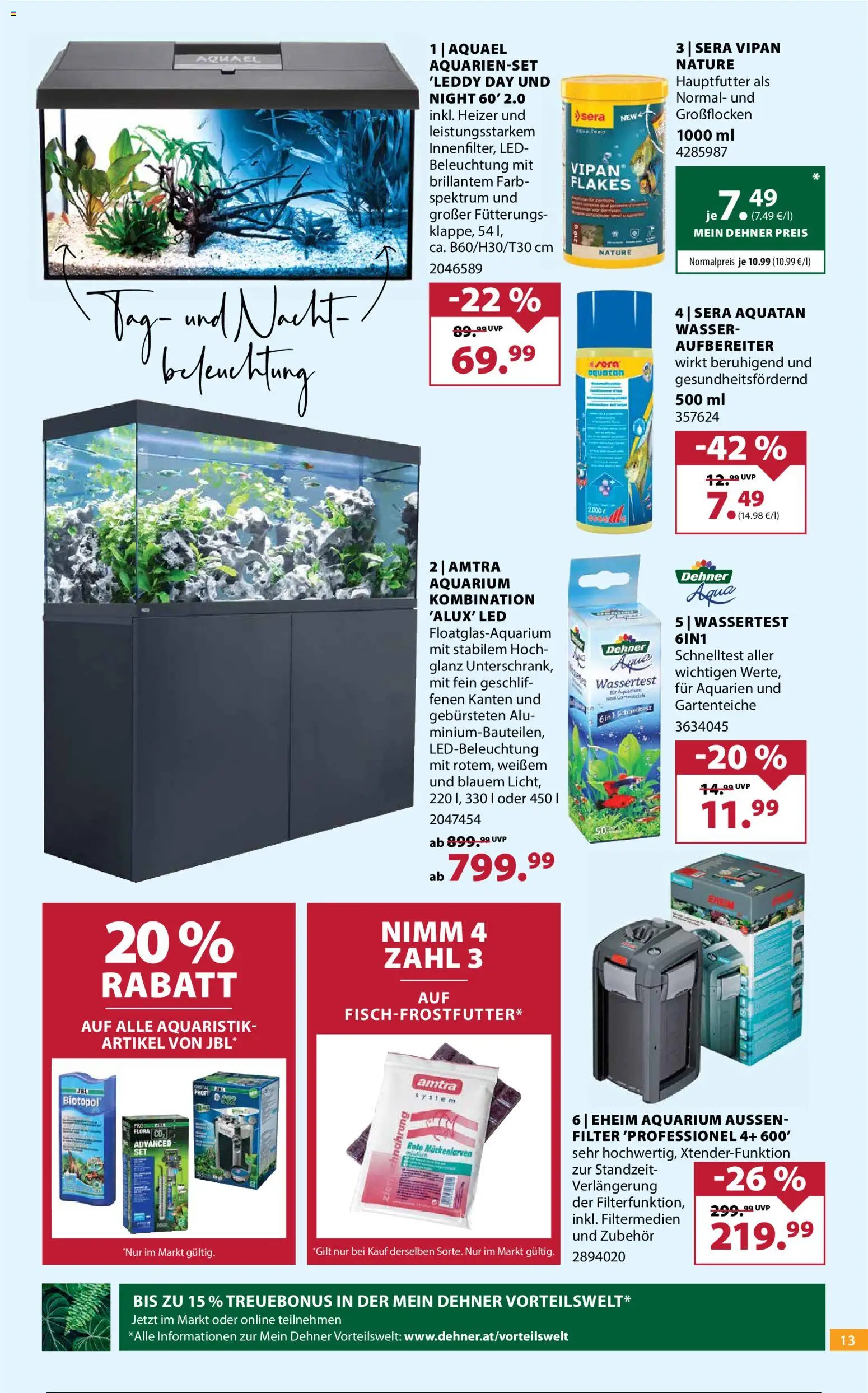 Dehner Advents Zauber gültig ab 19.11.2025 | Seite: 13 | Produkte: Wasser