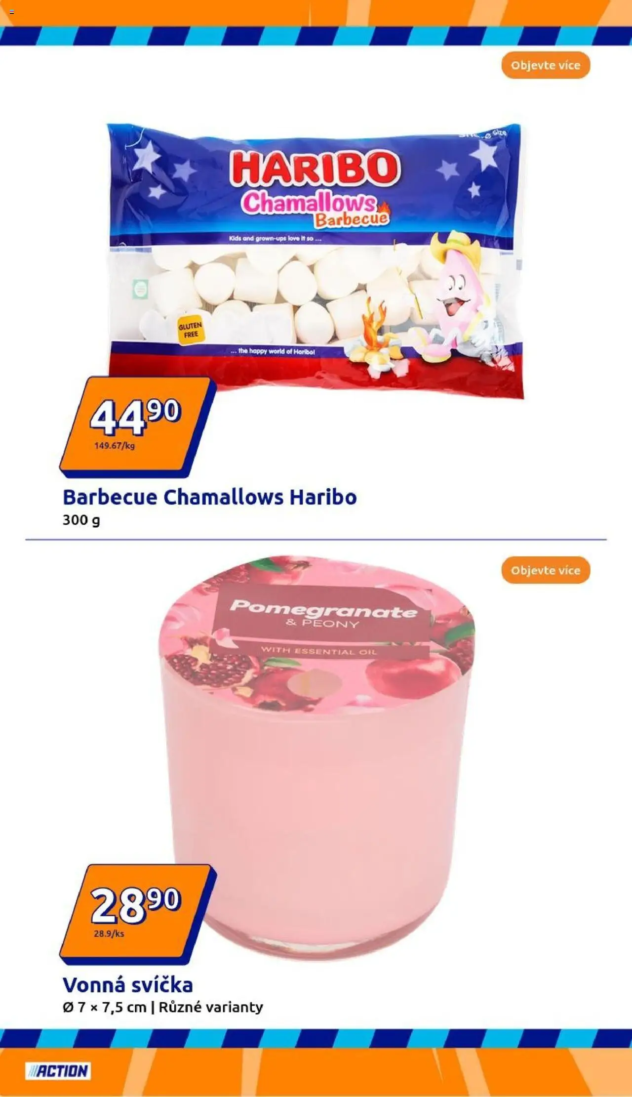 Action leták od 28.05.2025 | Strana: 16 | Produkty: Haribo, Svíčka