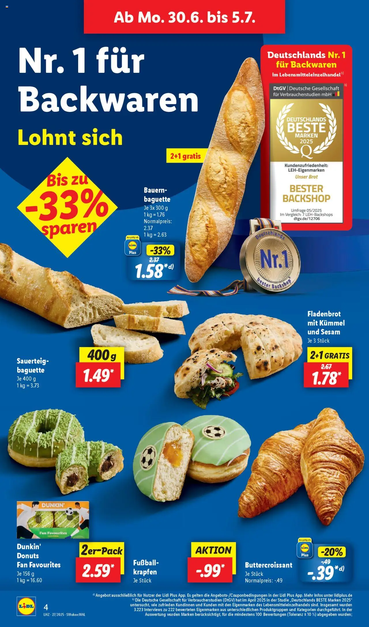 Lidl Prospekt 	 - gültig ab dem 30.06.2025 | Seite: 6