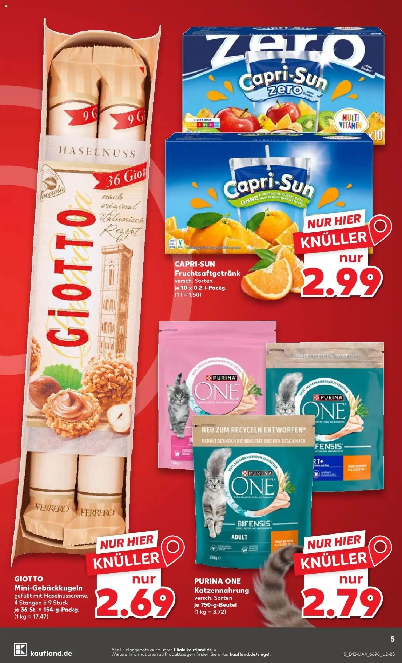 Kaufland Prospekt Goslar	 – gültig ab 19.03.2026 | Seite: 5 | Produkte: Purina one